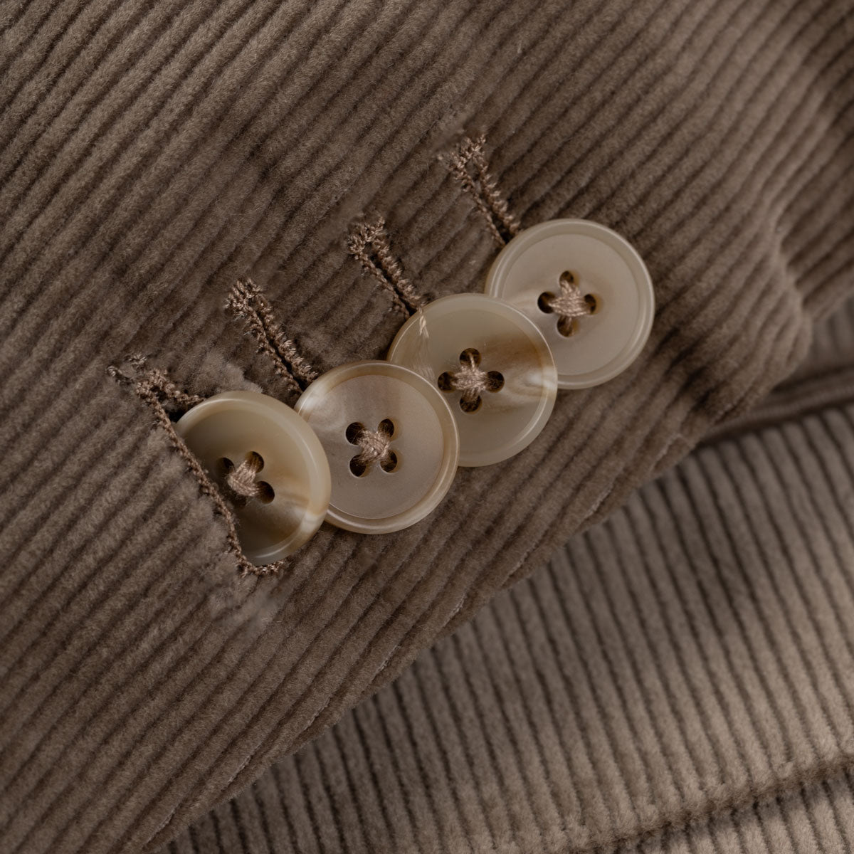 Sakko Genf aus Feincord in Taupe taupe Bild 4