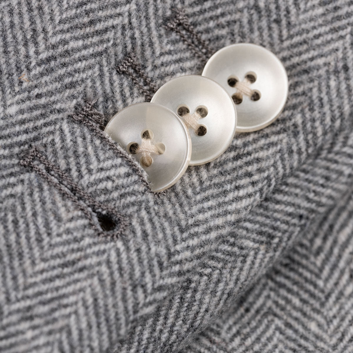 Sakko Genf mit Fischgrätmuster in grau grau/gemustert Bild 4