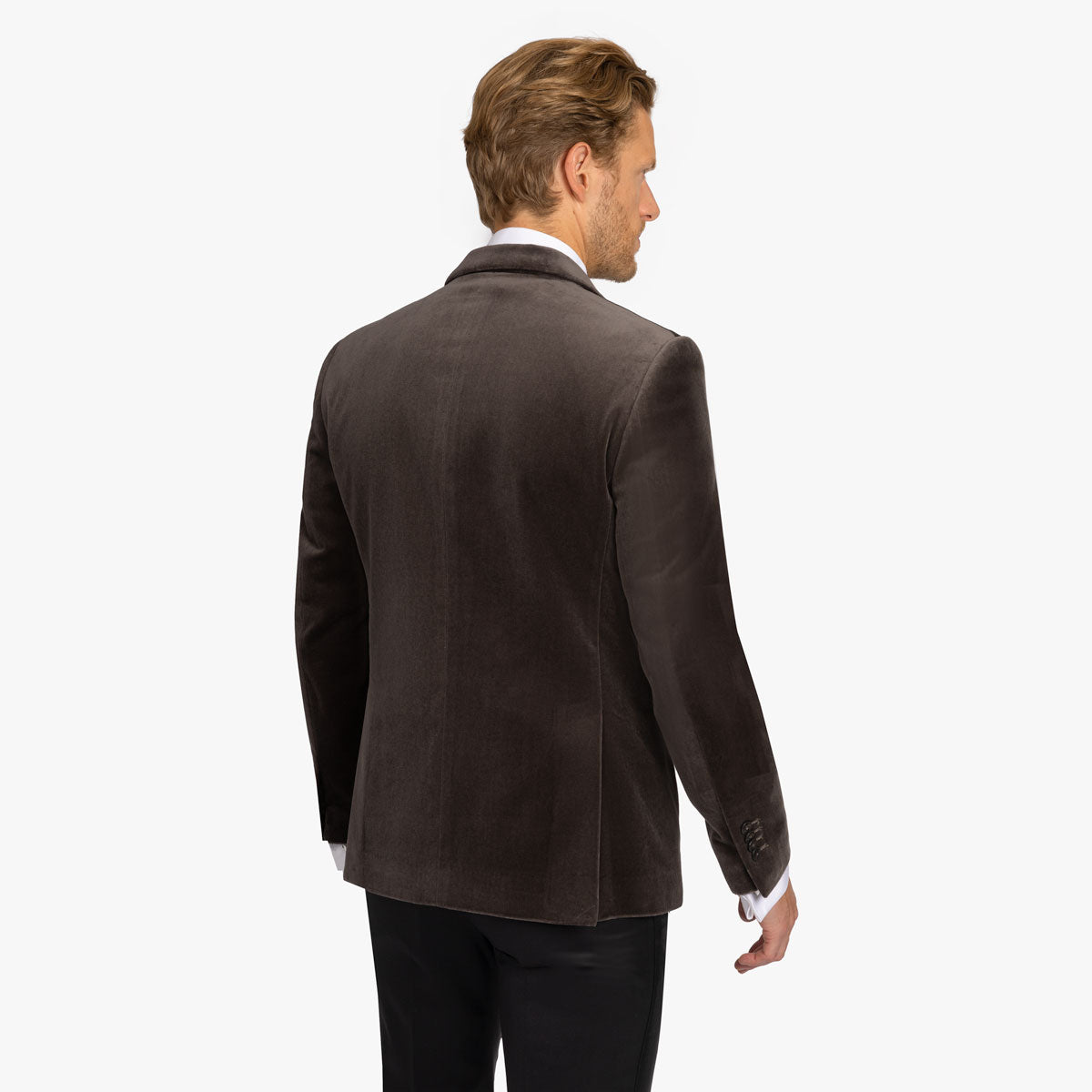 Sakko Genf/S aus Samt in anthrazit charcoul Bild 2