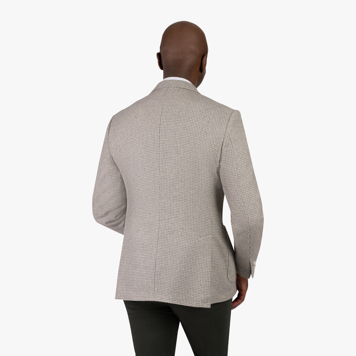 Sakko Havanna mit Hahnentritt in grau offwhite Bild 2