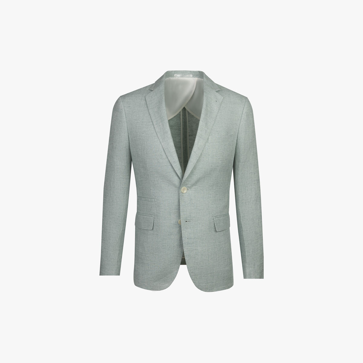 Sakko Pesaro aus reinem Leinen in hellgrün hellgrün Bild 7