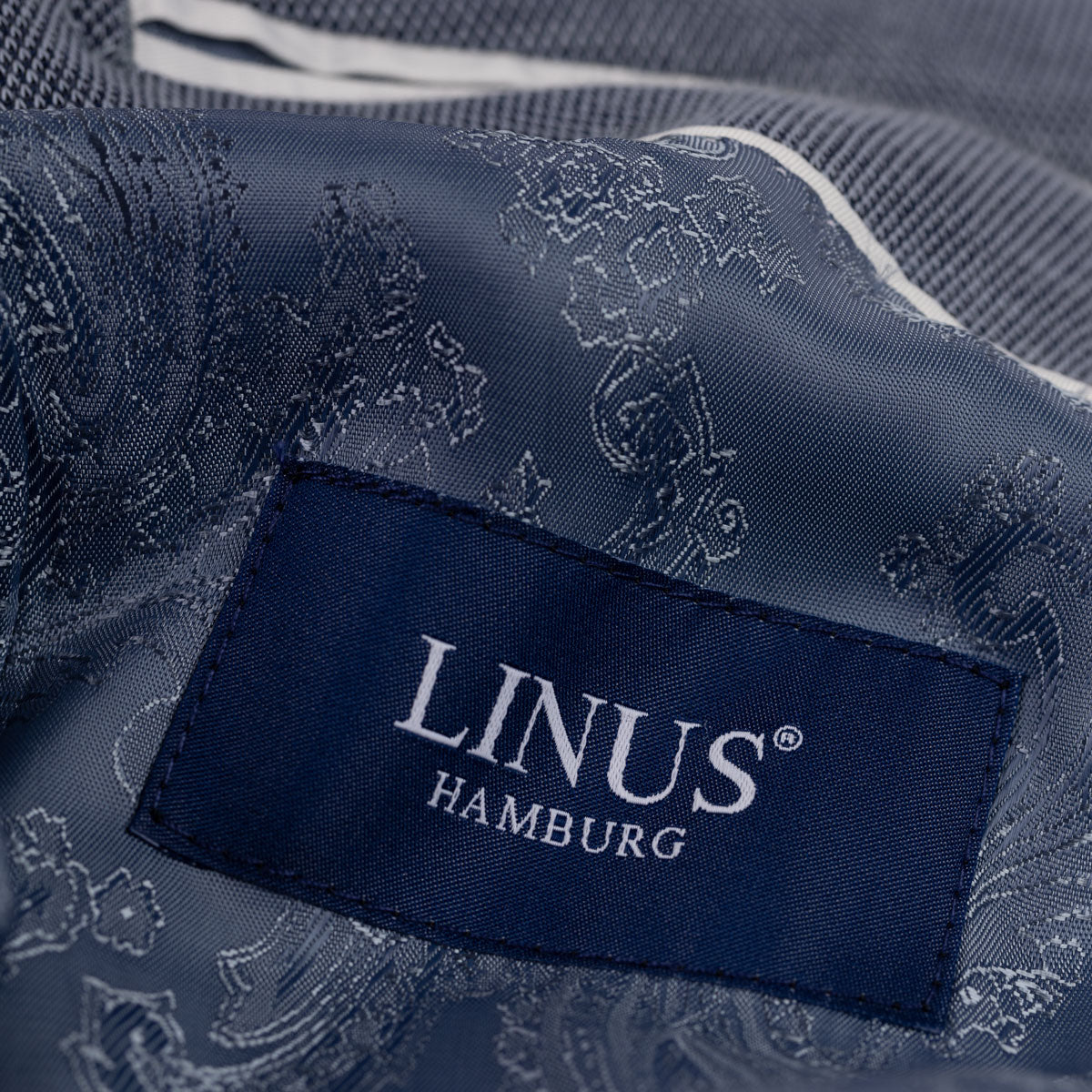 Sakko Prato aus Jersey in Blau blau Bild 6