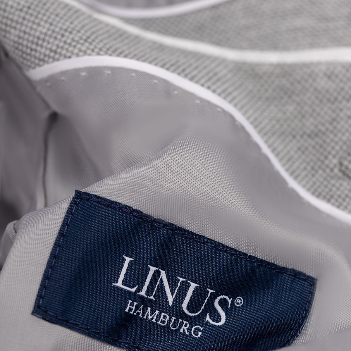 Sakko Prato aus Piqué Jerseystoff in Hellgrau hellgrau Bild 6