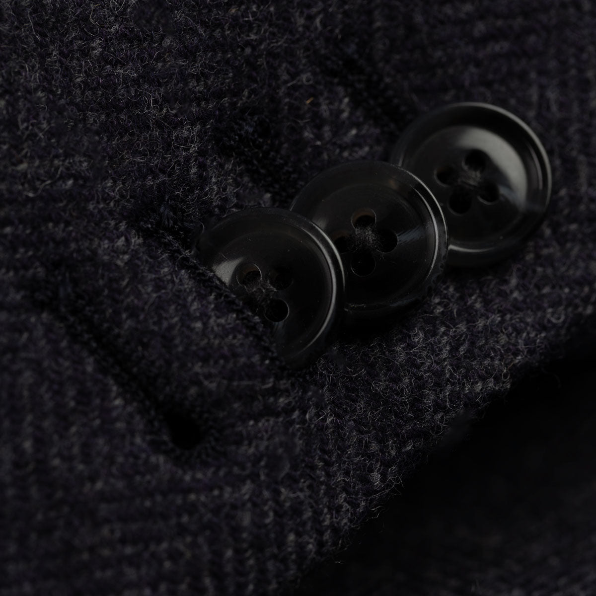 Sakko Prato mit Kaschmir und Fischgrat in blau blau/gemustert Bild 4