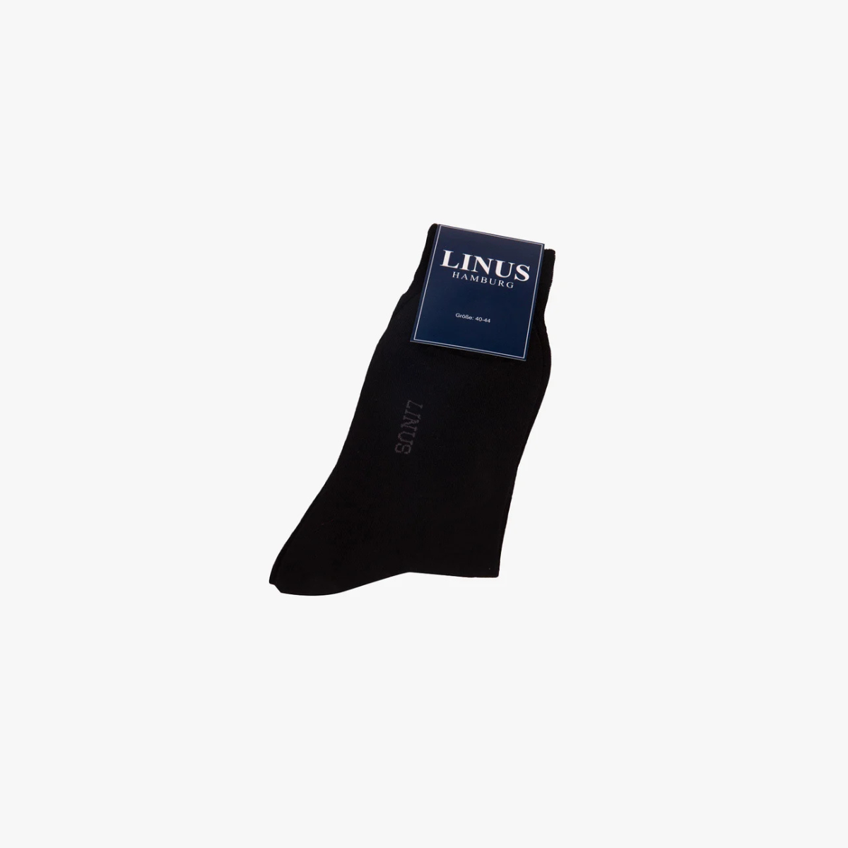 Einzelpaar Socken in schwarz black Bild 1