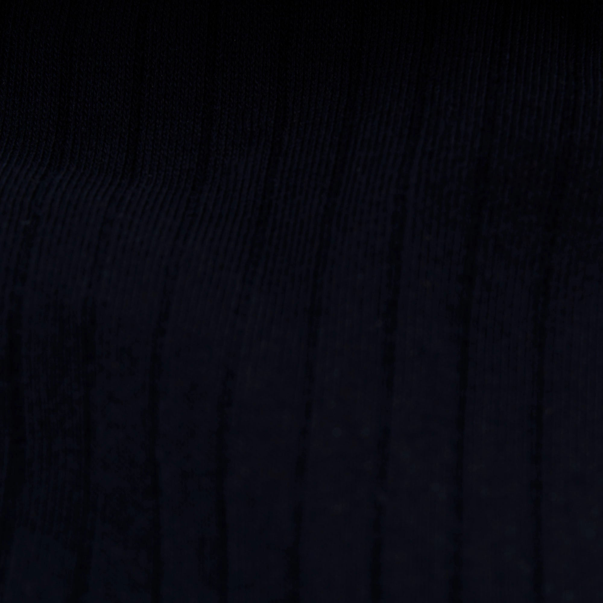 Gerippte Einzelpaar Socken in Dunkelblau drk. blue Bild 3