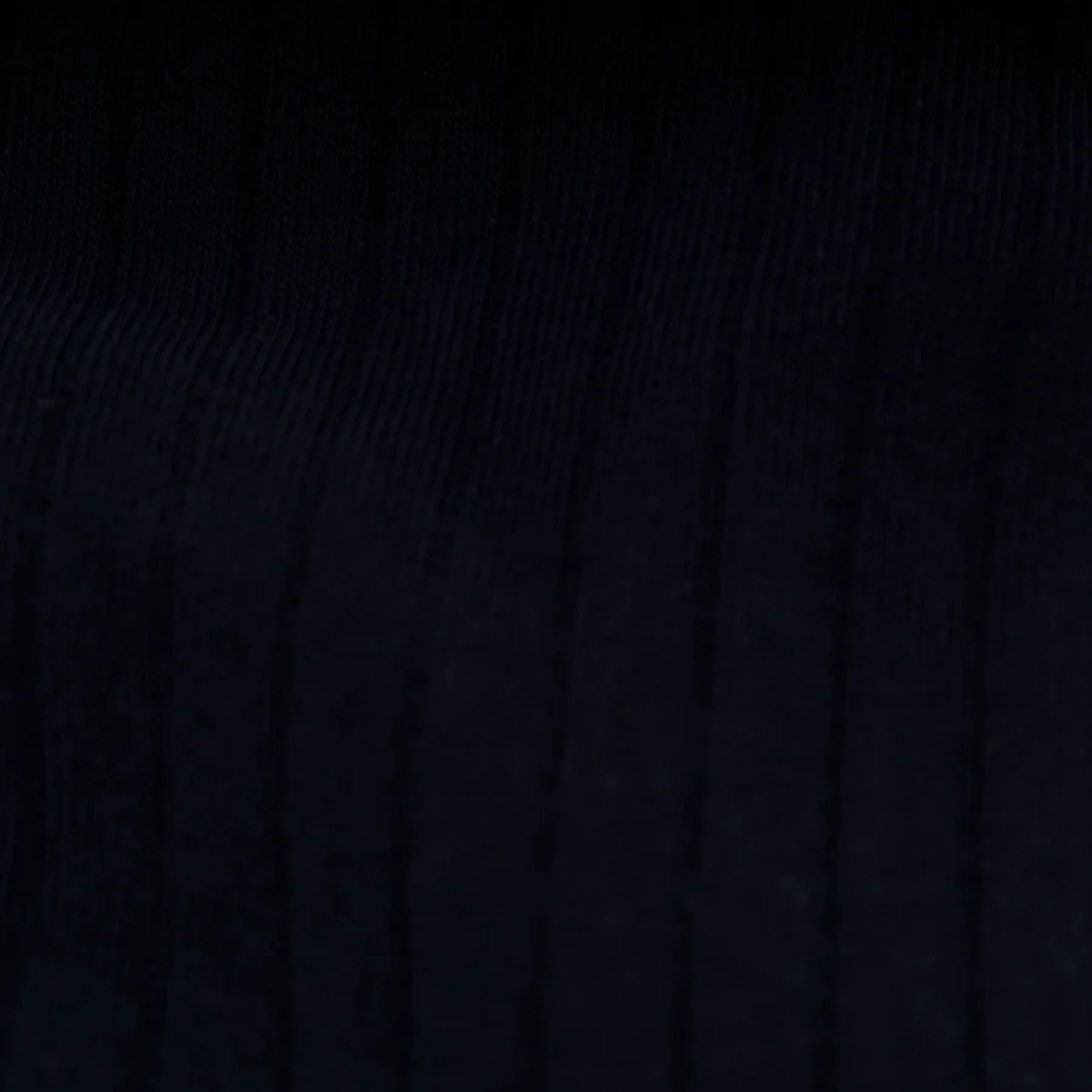 Gerippte Einzelpaar Socken in Dunkelblau drk. blue Bild 3