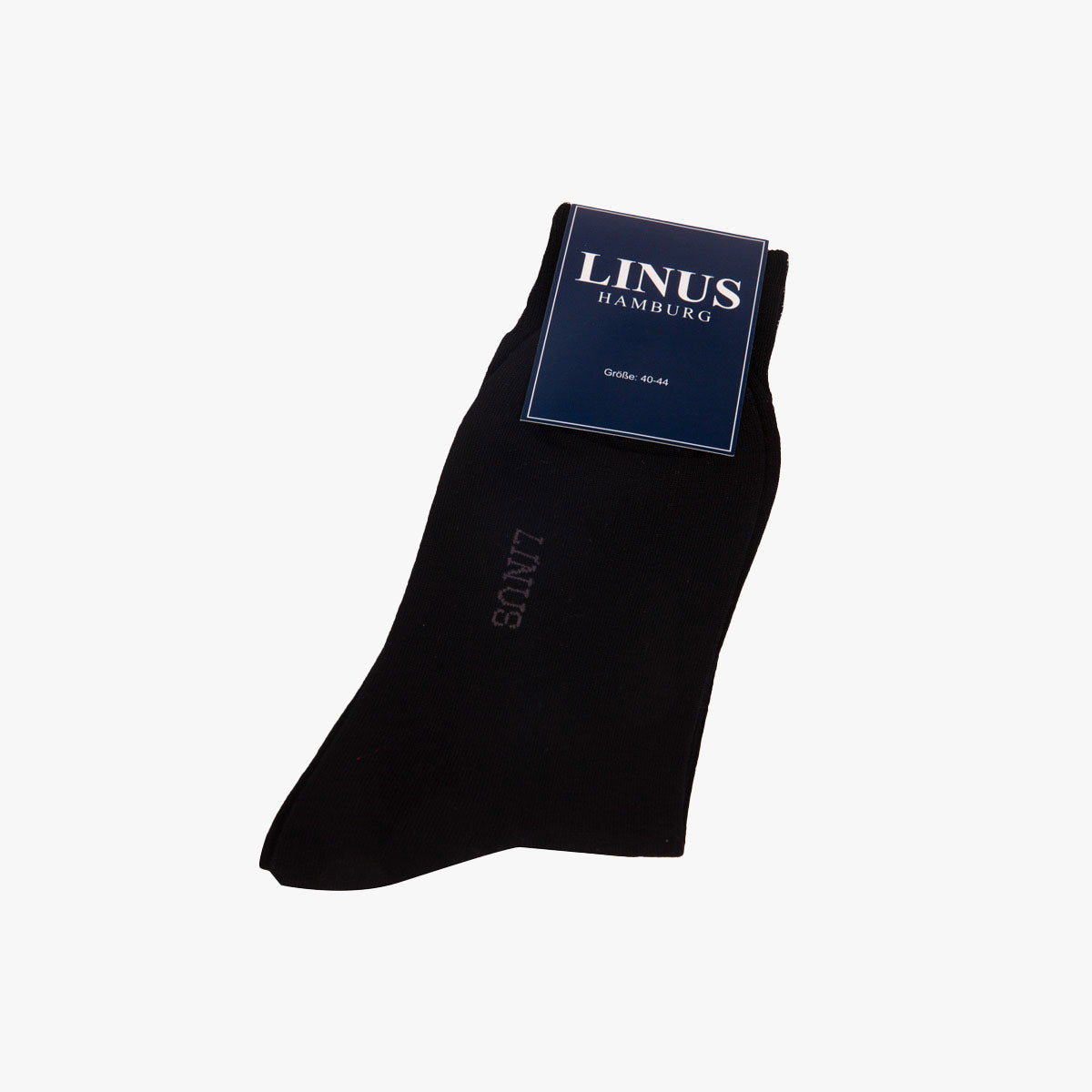 Einzelpaar Socken in schwarz black Bild 1
