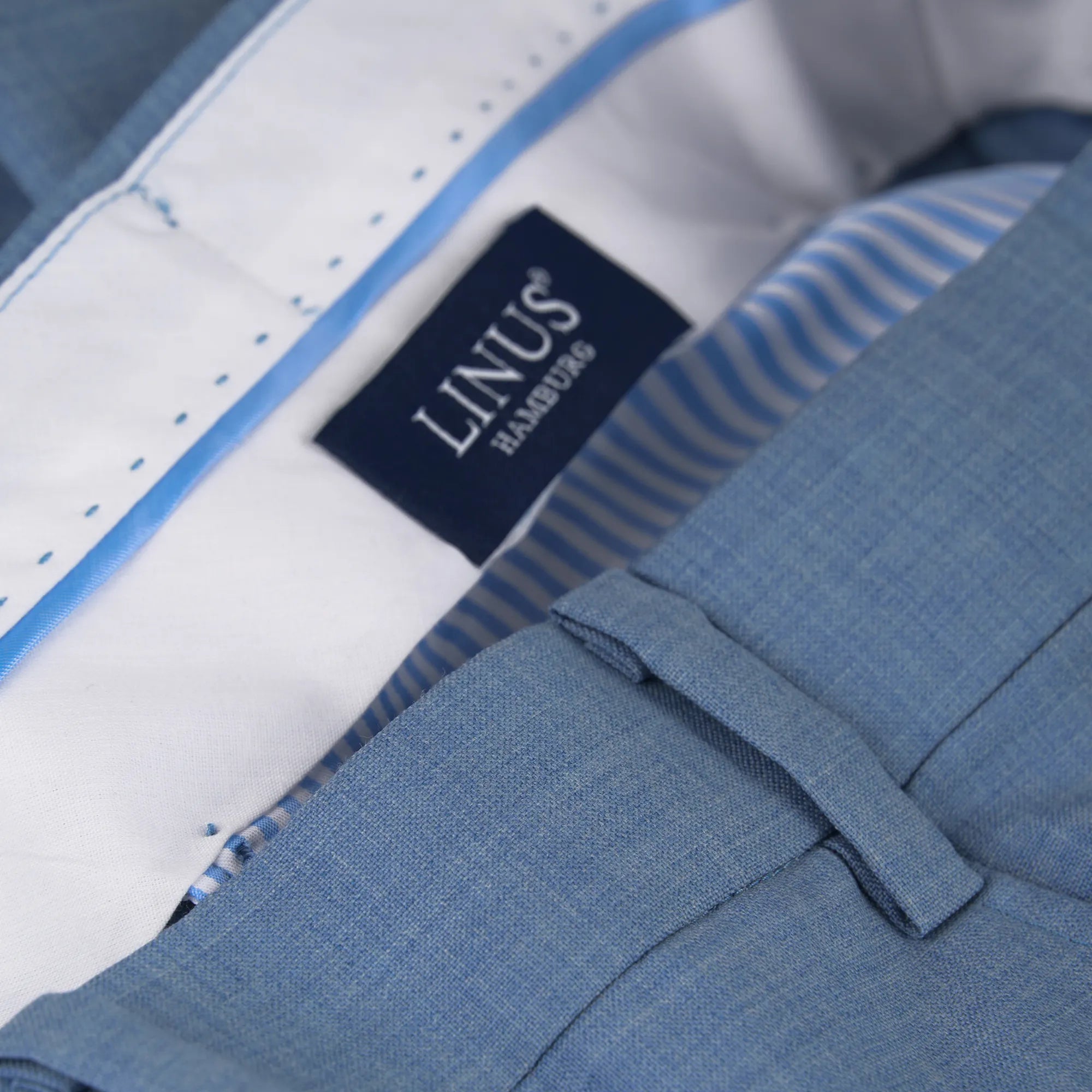 Anzug Prato aus Super 110's Schurwolle in hellblau hellblau Bild 11