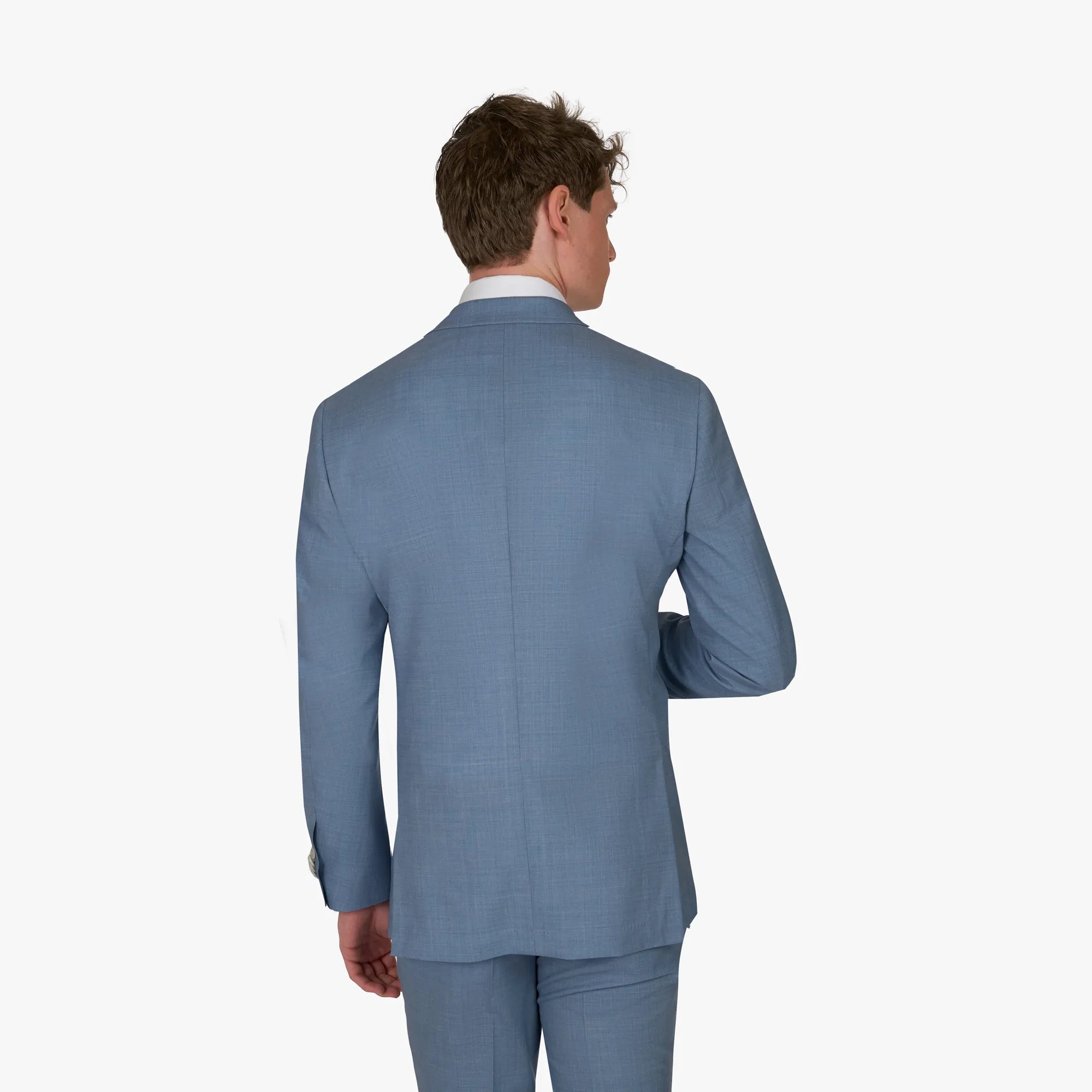 Anzug Prato aus Super 110's Schurwolle in hellblau hellblau Bild 3