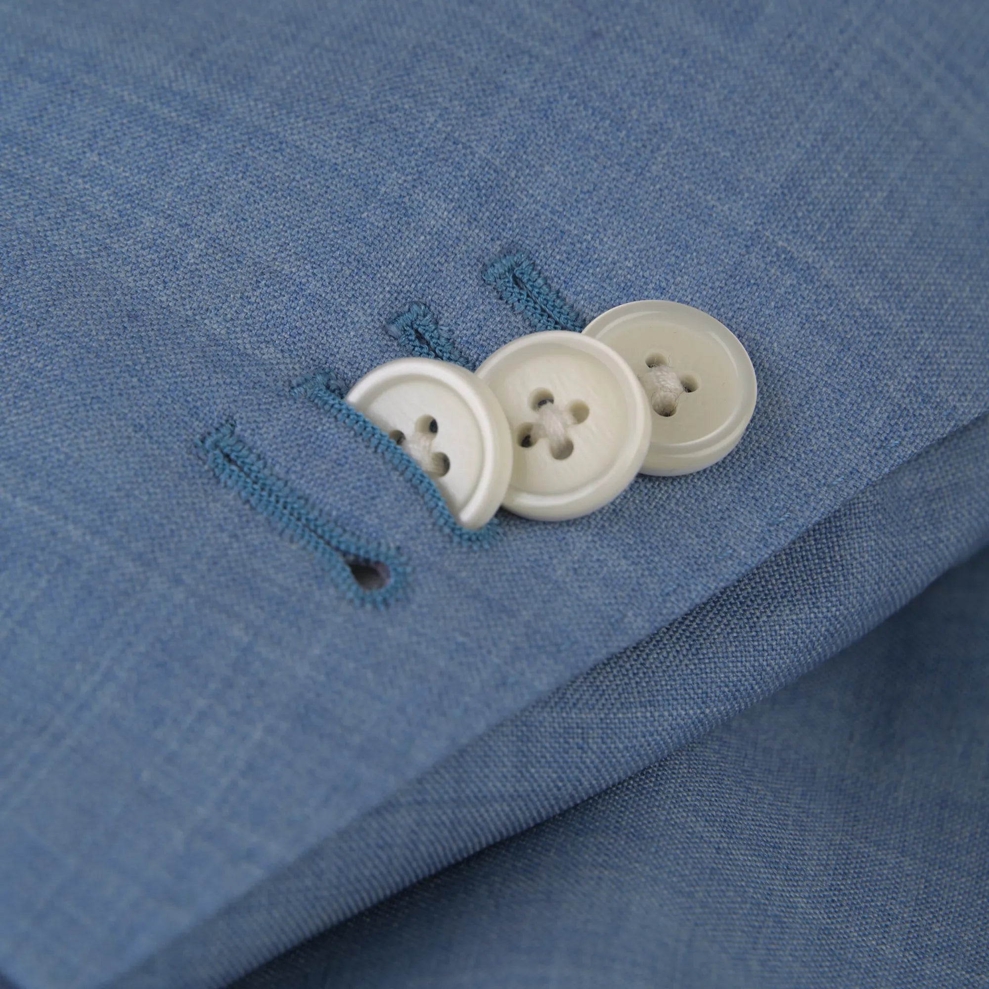 Anzug Prato aus Super 110's Schurwolle in hellblau hellblau Bild 6