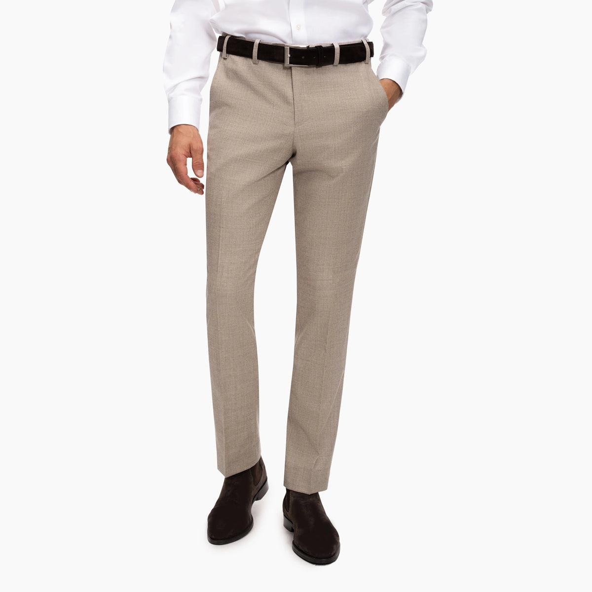 Hose Rome/R mit Komfortbund in Beige Beige Bild 1