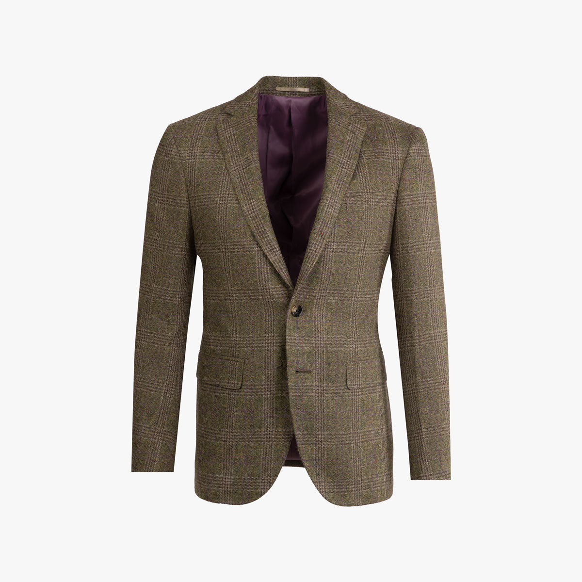Sakko Genf mit dezentem Karo in Grün grün Bild 4