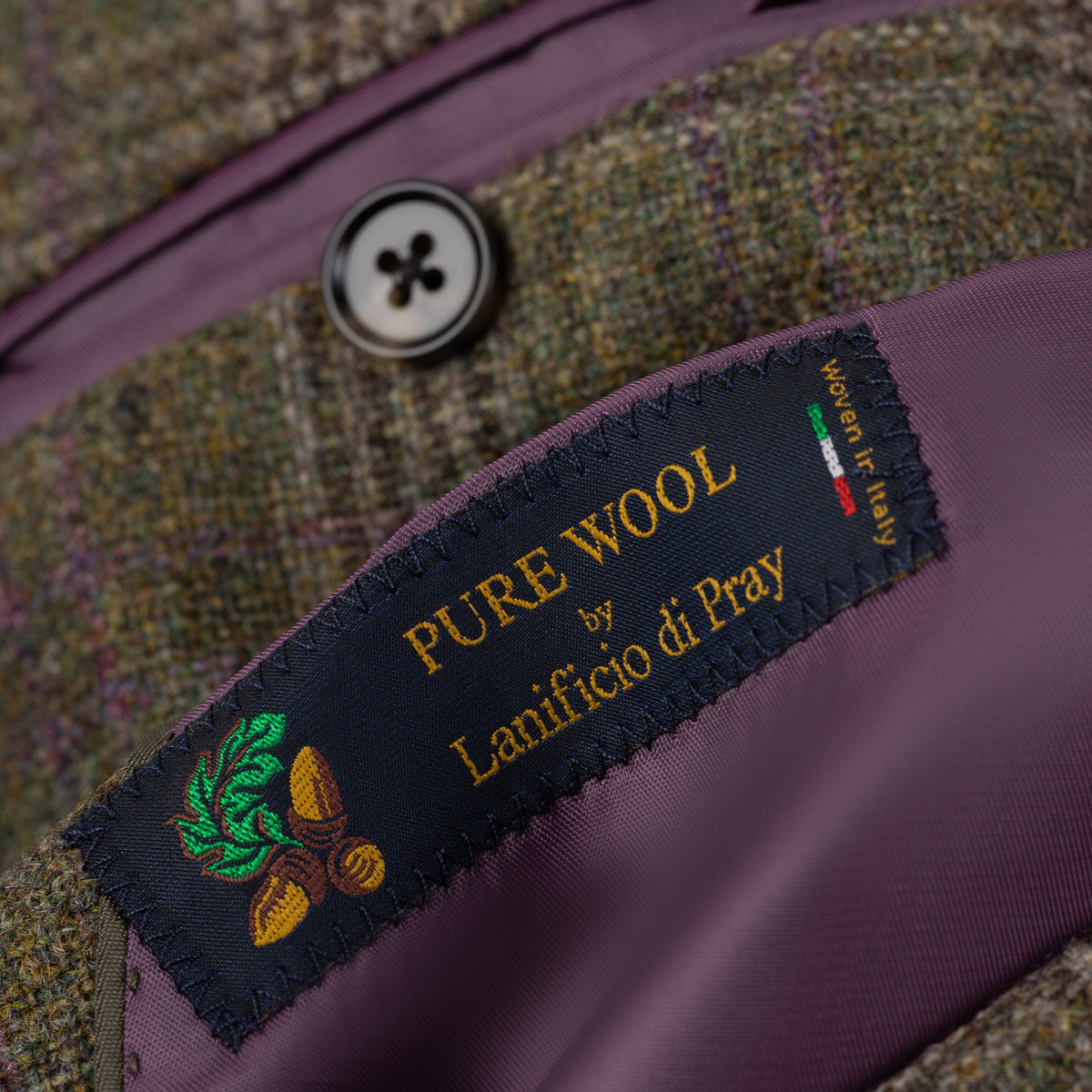 Sakko Genf mit dezentem Karo in Grün grün Bild 5