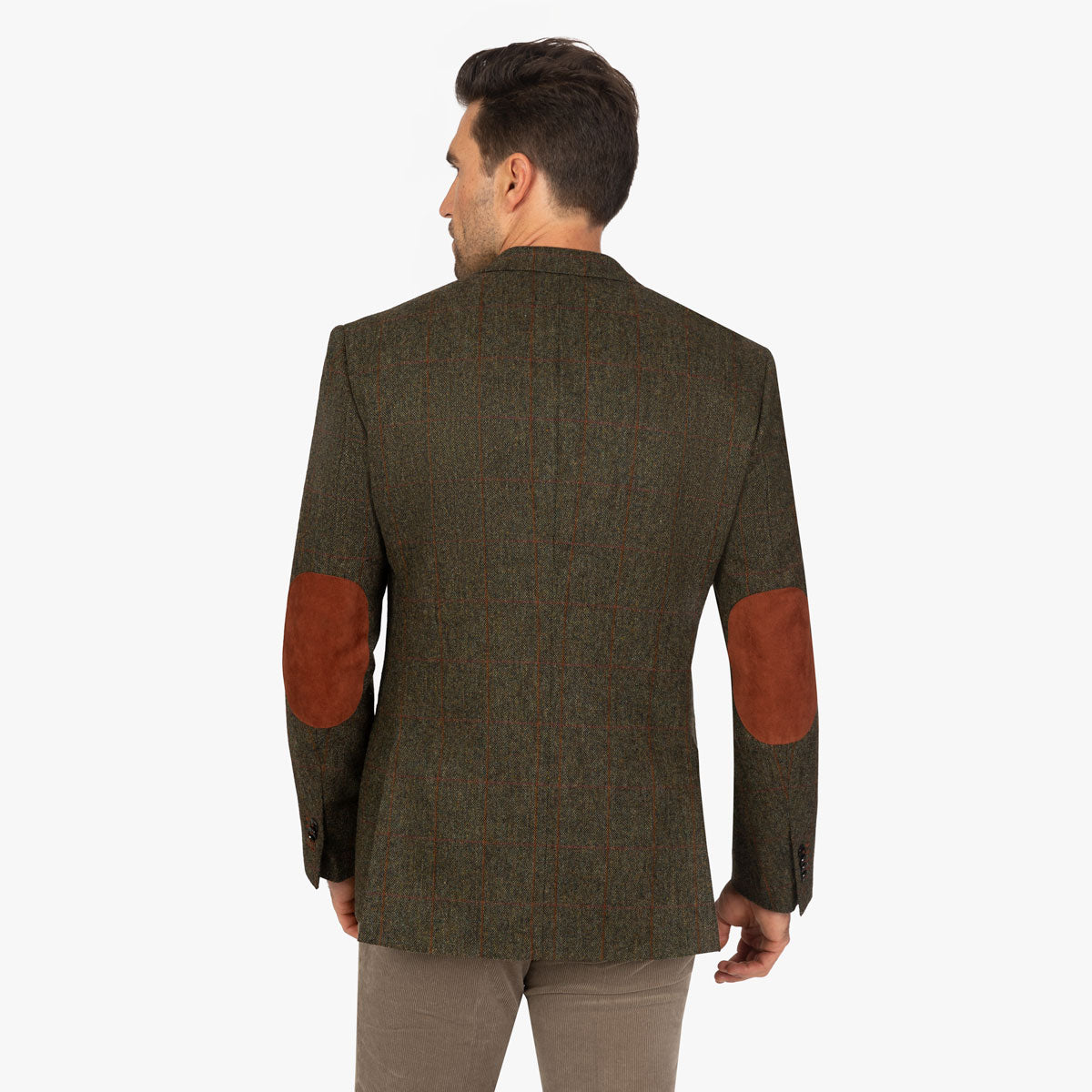 Sakko Prato aus Schurwolle in Dunkelgrün grün Bild 3