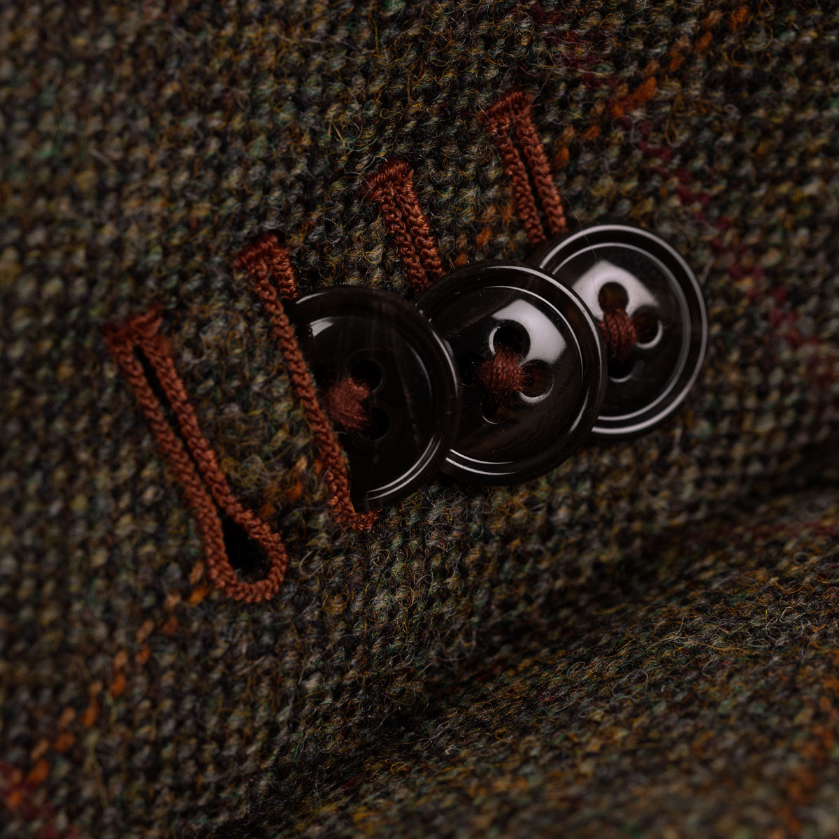 Sakko Prato aus Schurwolle in Dunkelgrün grün Bild 4