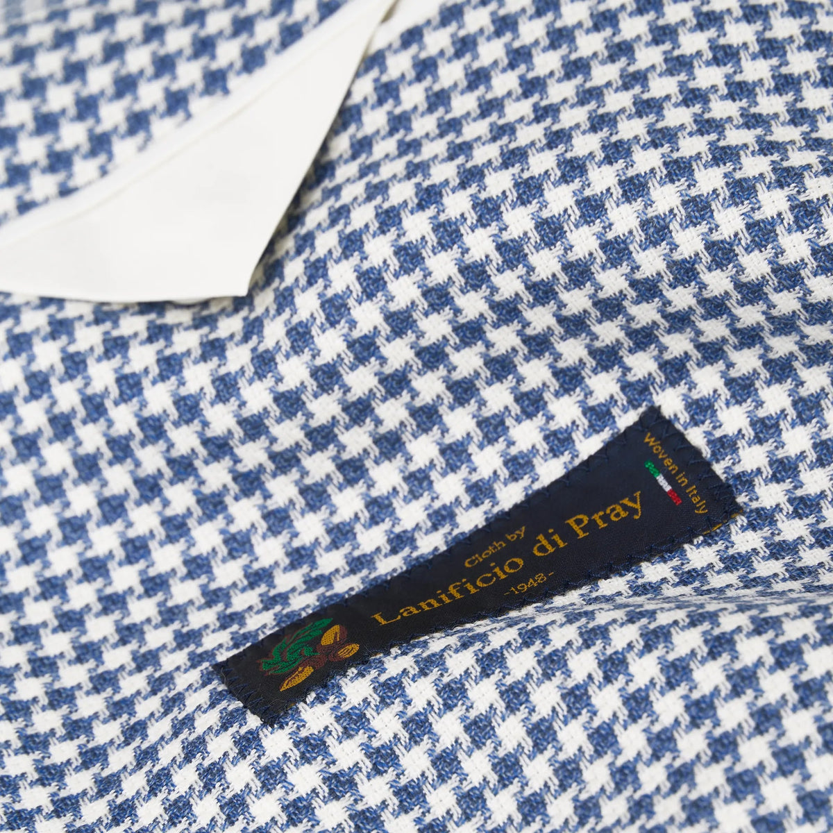 Sakko Prato mit Hahnentritt in mittelblau mittelblau Bild 7