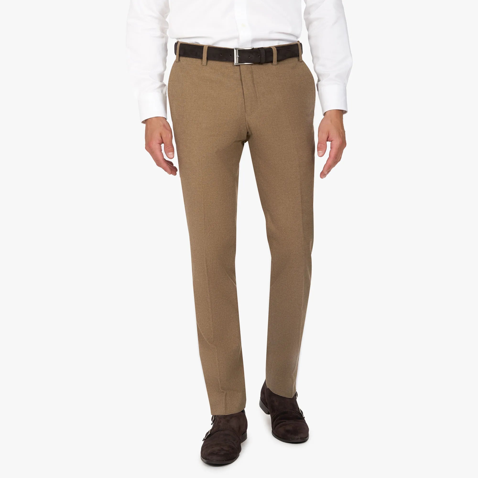 Anzug Genf in Beige aus Baumwolle und Elasthan beige Bild 8