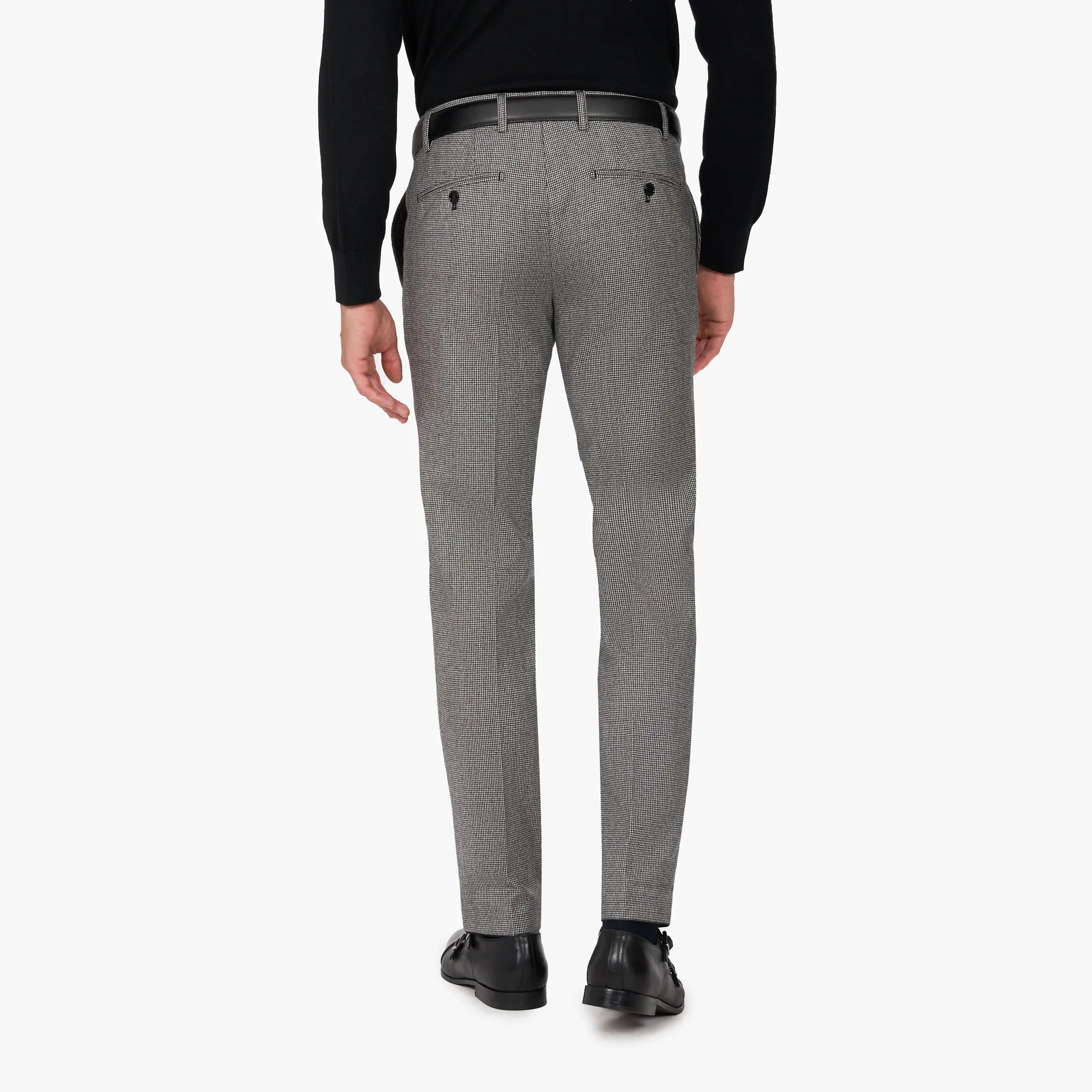 Anzug Fano in Schwarz gemustert aus Super 100&rsquo;s reine Wolle schwarz/gemustert Bild 9