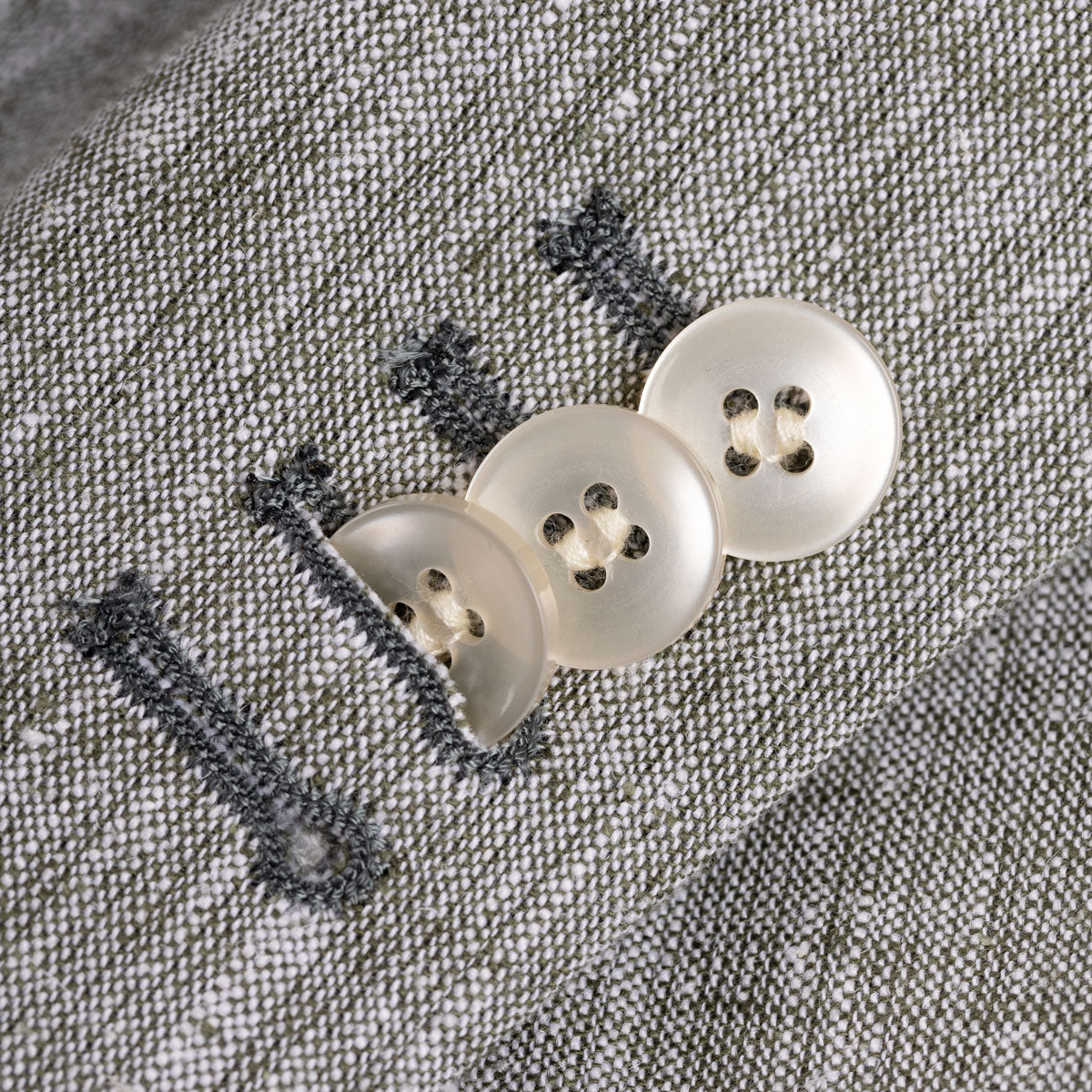 Anzug Genf aus Leinen/Baumwolle in grün grün Bild 4