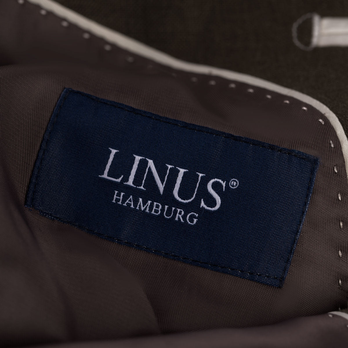 Anzug Genf aus Leinen in olivgrün dkl. grün Bild 7