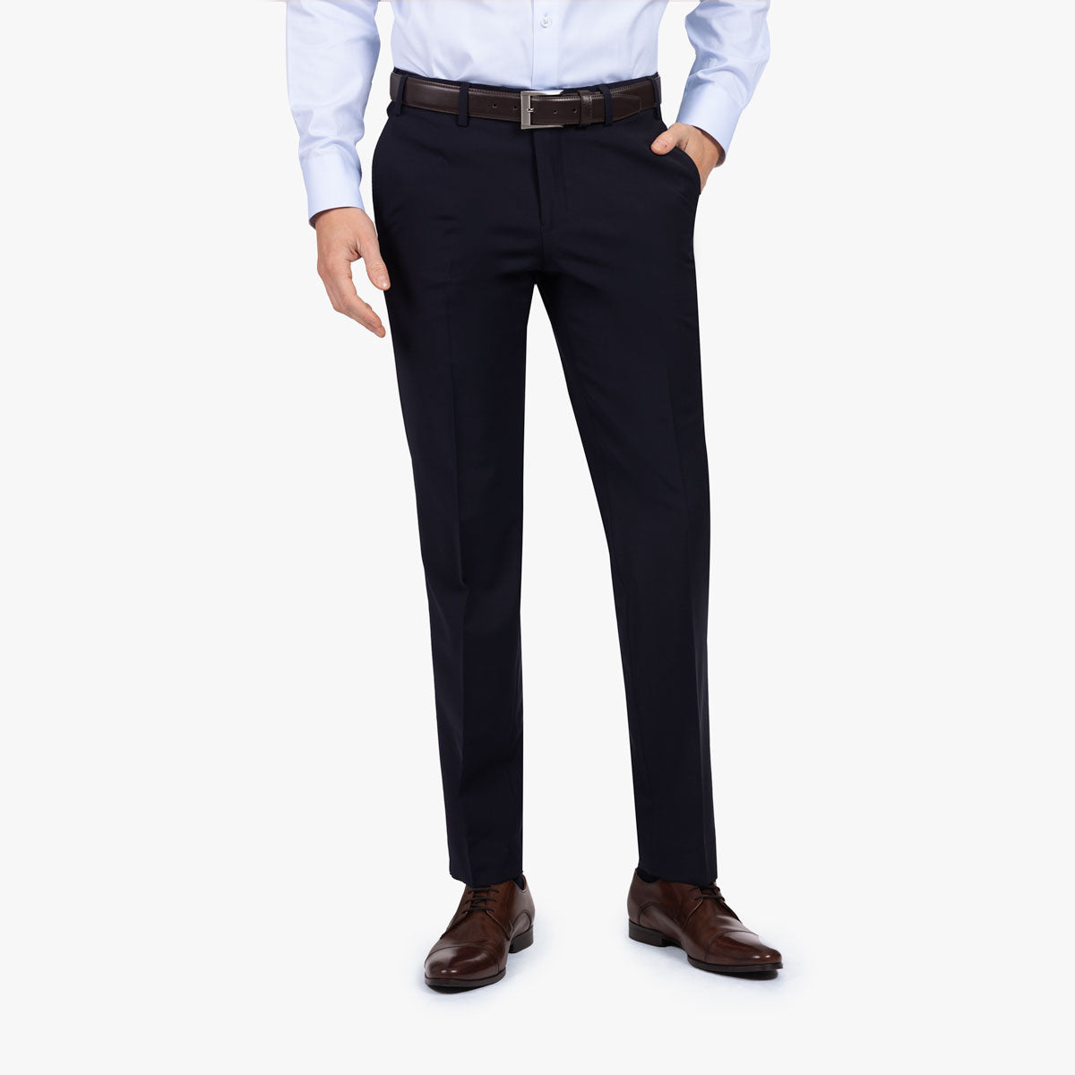 Anzug Genf mit R-Bund in dunkelblau dkl. blau Bild 6