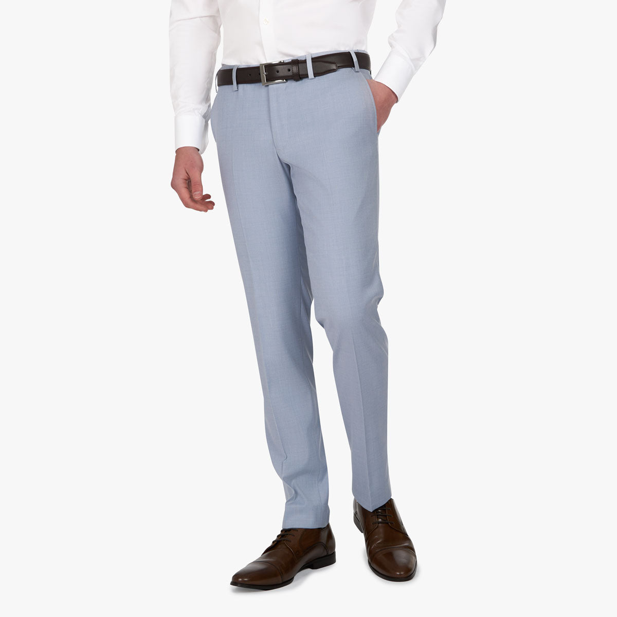 Anzug Pesaro im eleganten Hellblau hellblau Bild 4