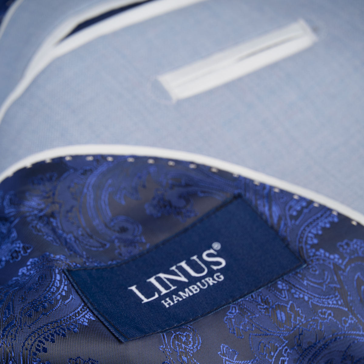 Anzug Pesaro im eleganten Hellblau hellblau Bild 7