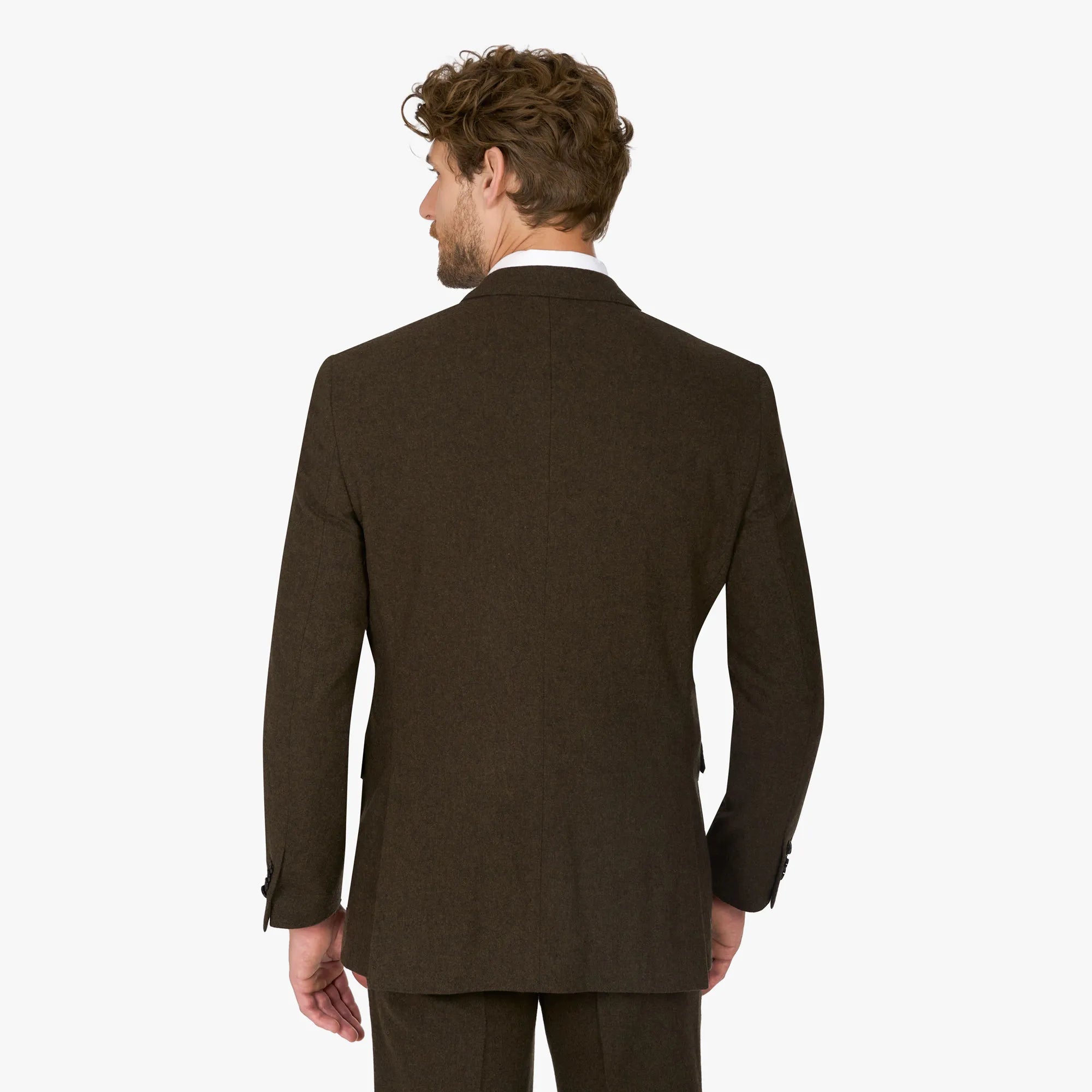 Anzug Prato in Grün aus Wolle und Polyester grün Bild 3