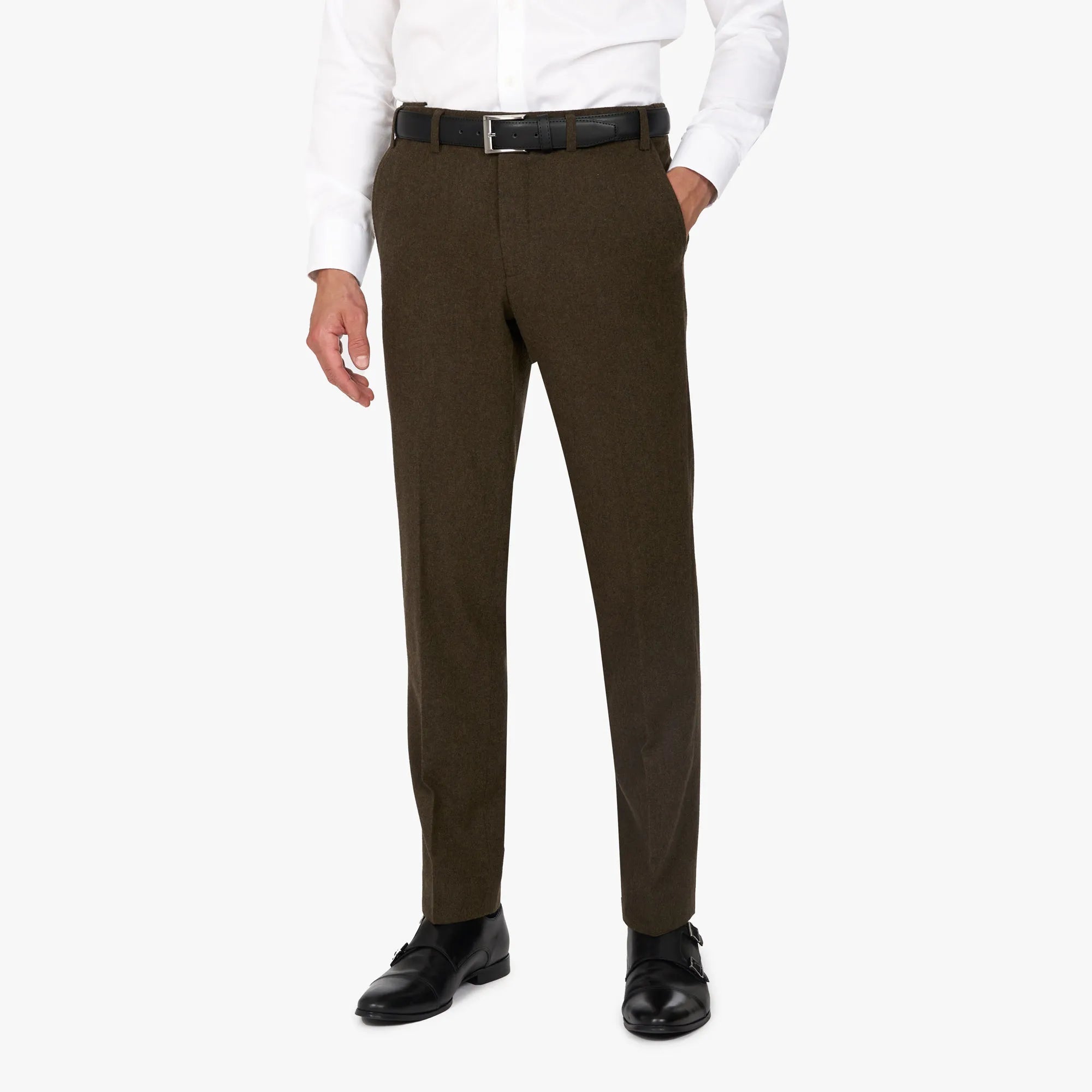 Anzug Prato in Grün aus Wolle und Polyester grün Bild 6