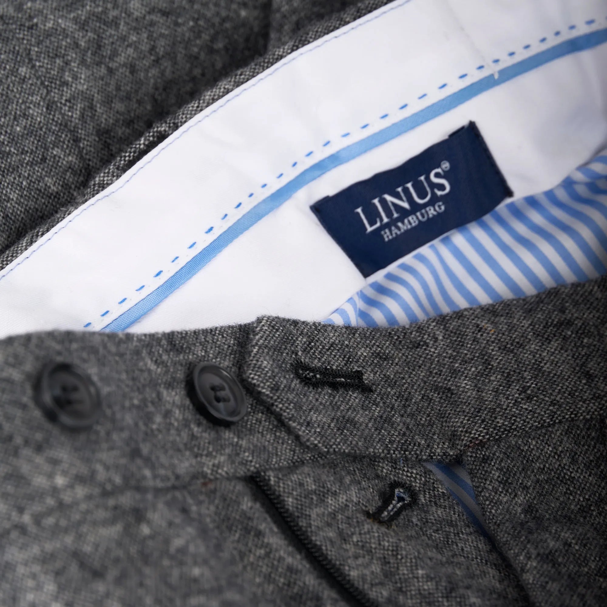 Anzug Prato in Grau aus Wolle und Polyester schwarz/gemustert Bild 10