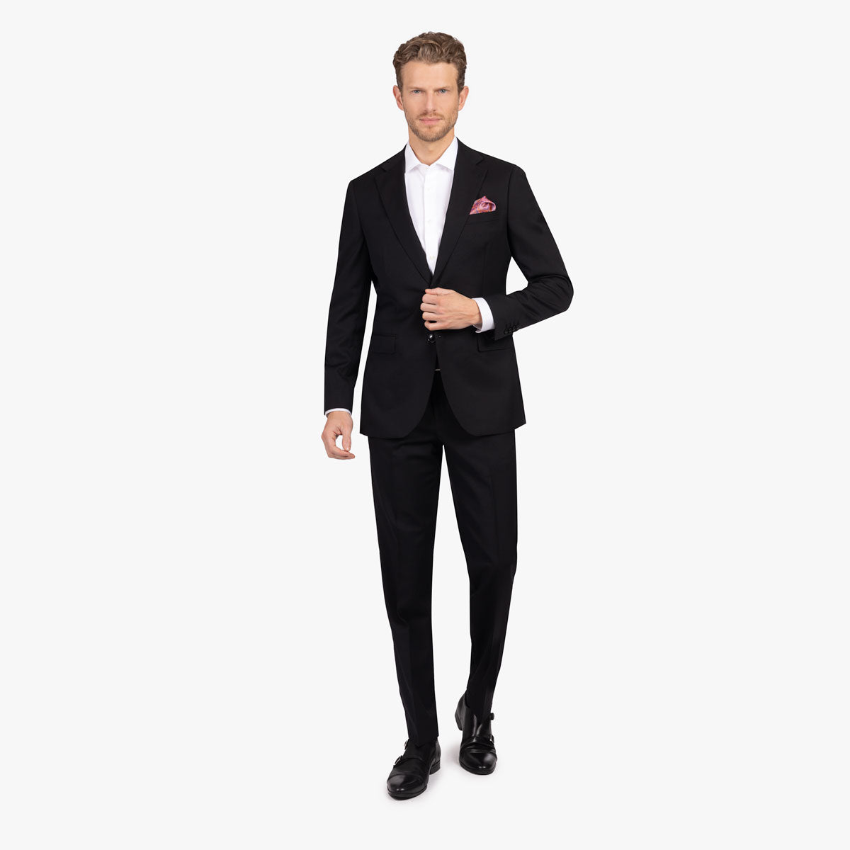 Anzug Prato mit R-Bund in schwarz schwarz Bild 10