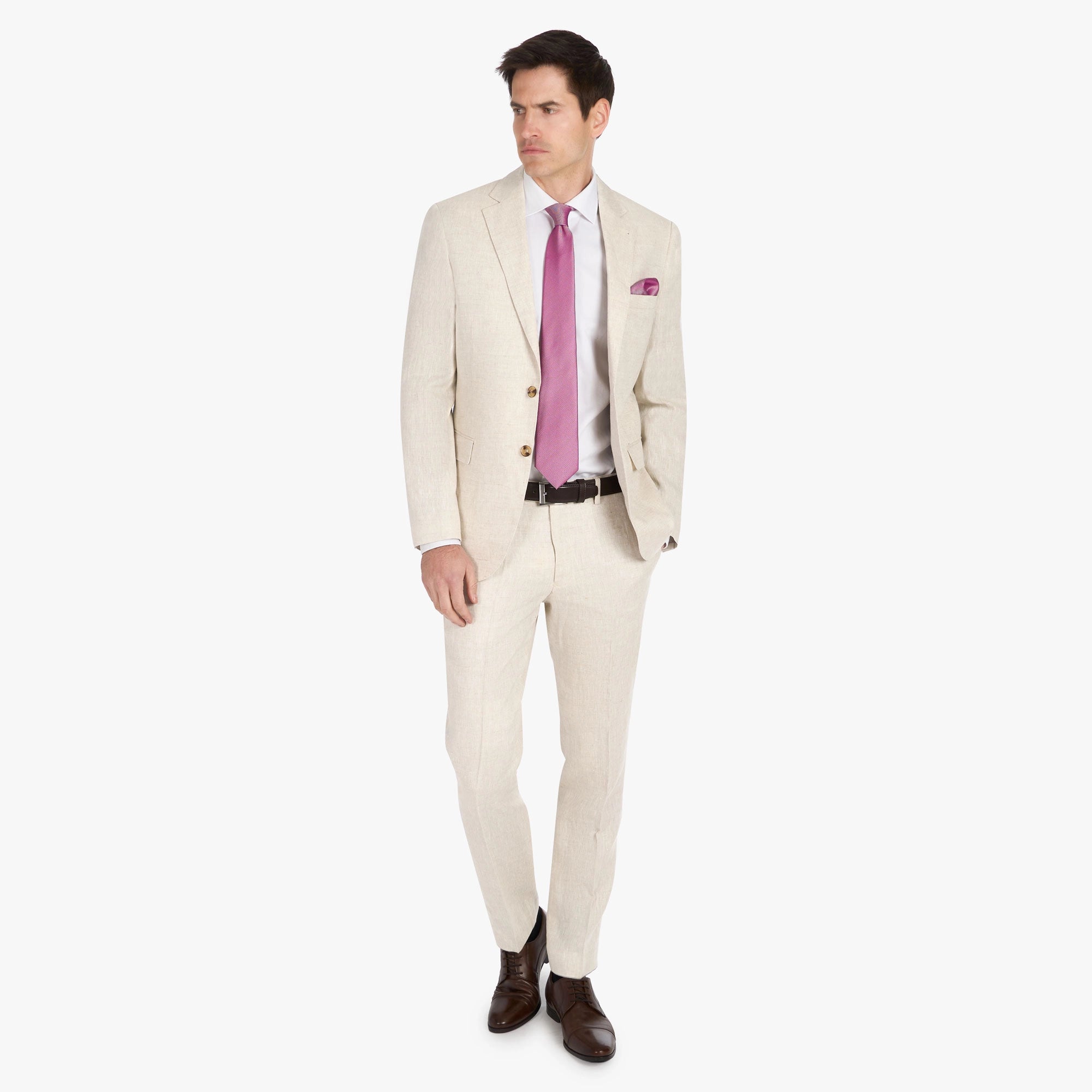 Baukastensakko Prato/I aus Leinen in Beige beige Bild 7