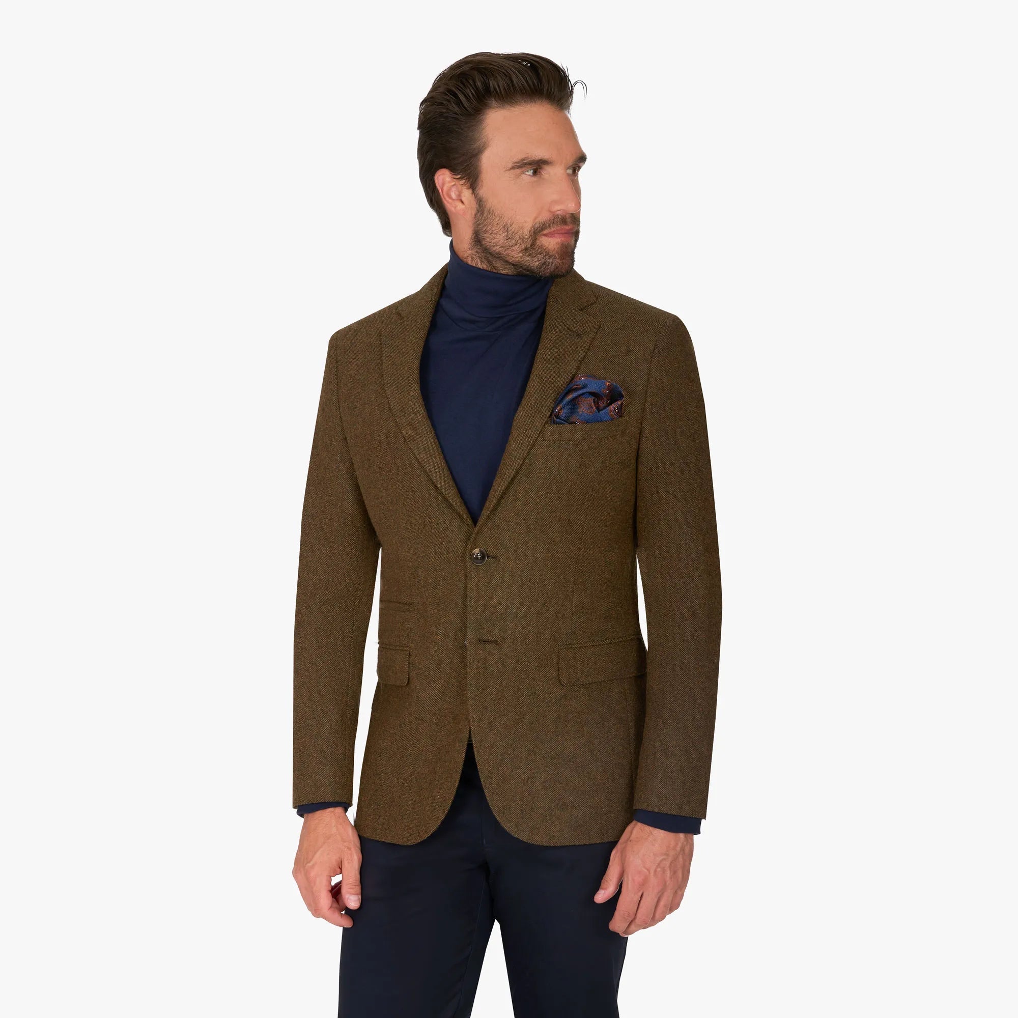 Sakko Pesaro in Grün aus Wolle und Polyester grün Bild 1