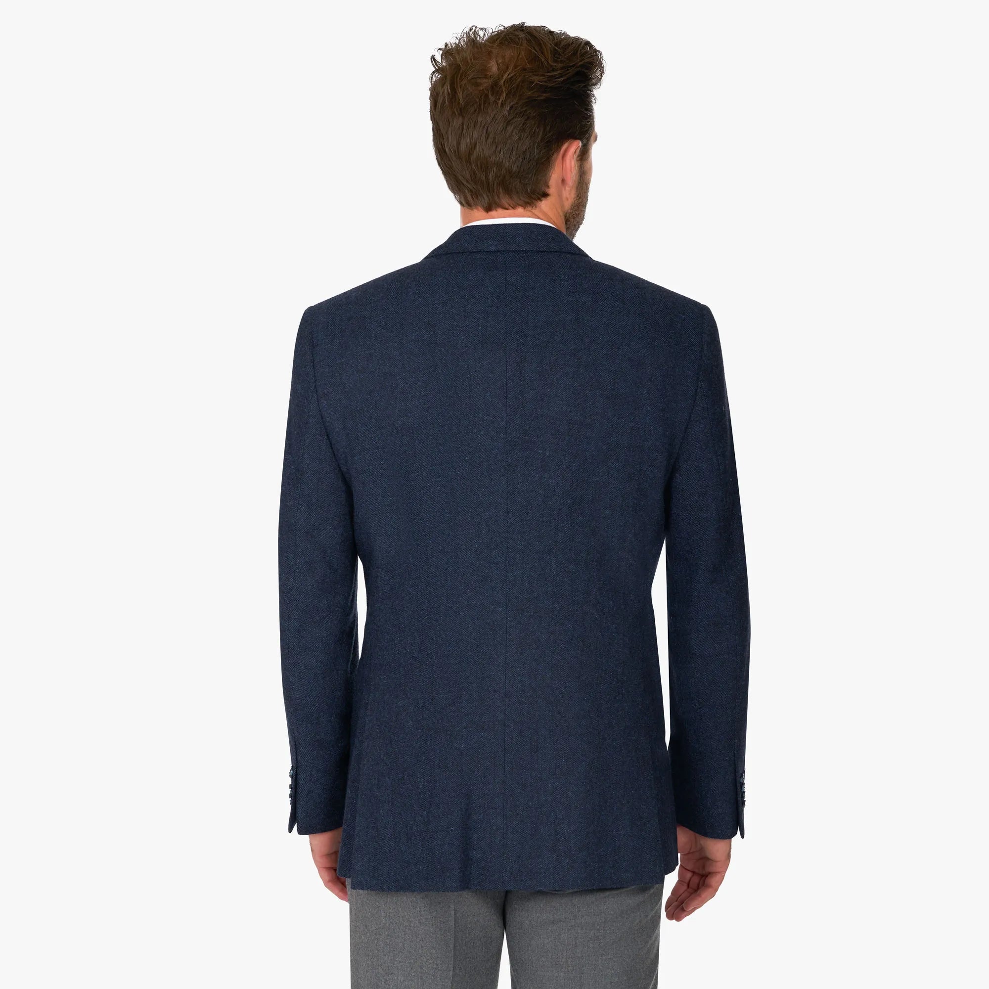 Sakko Prato in Dunkelblau aus Wolle und Polyester dkl. blau Bild 2