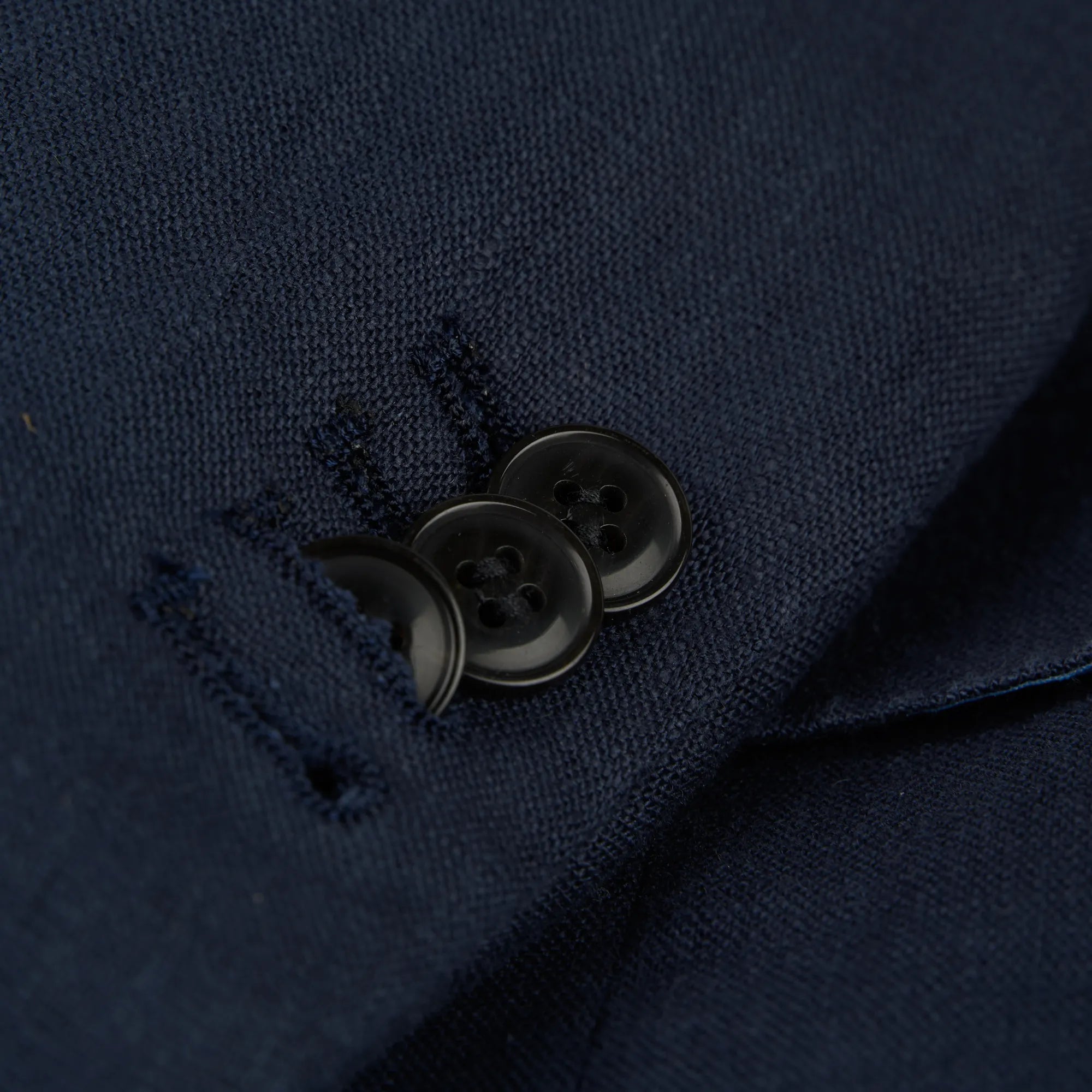 Sakko Genf aus reinem Leinen in dunkelblau dkl. blau Bild 3