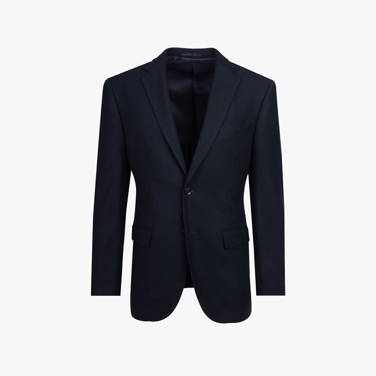 Sakko Prato mit Struktur in Dunkelblau dkl. blau Bild 4