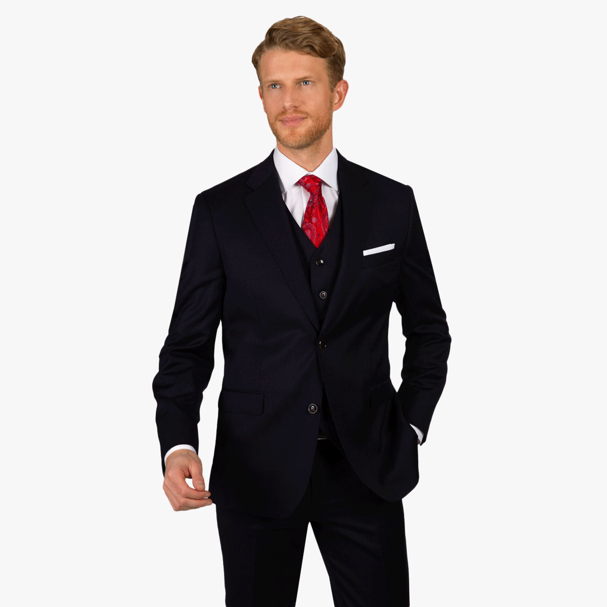 Baukastensakko Prato in dunkelblau blue Bild 1