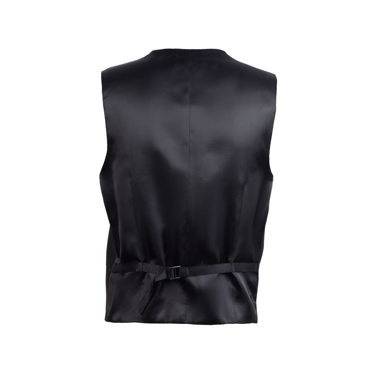 Slim Fit Baukastenweste in schwarz black Bild 4