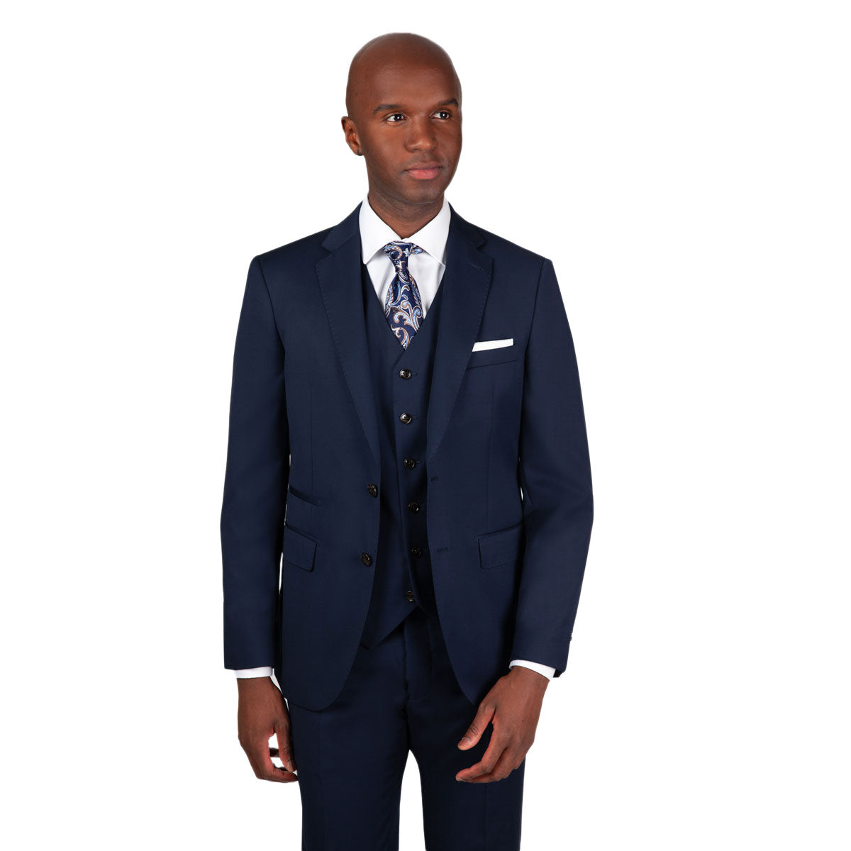 Mann im eleganten Anzug.