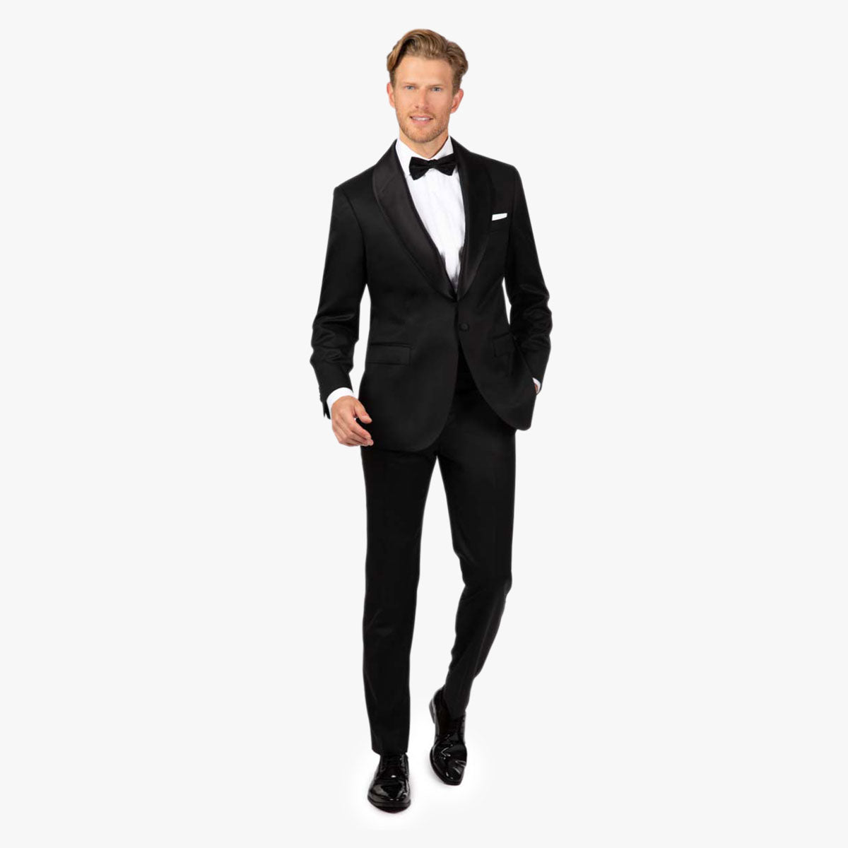 Mann im eleganten Anzug.