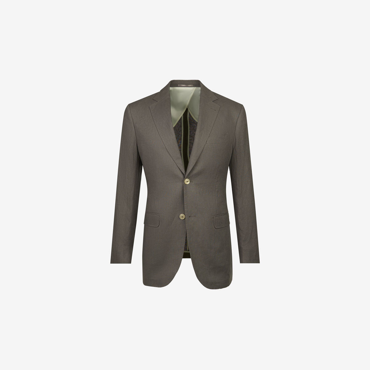 Anzug Prato mit R-Bund in Braun braun Bild 6