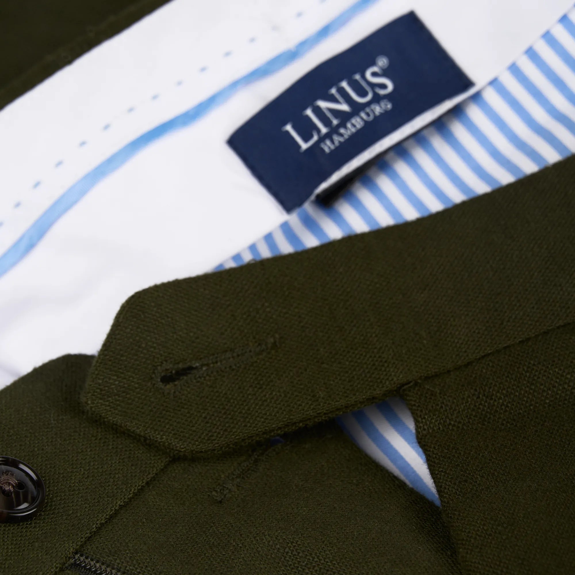 Anzug Prato mit R-Bund in Dunkelgrün dkl. grün Bild 4