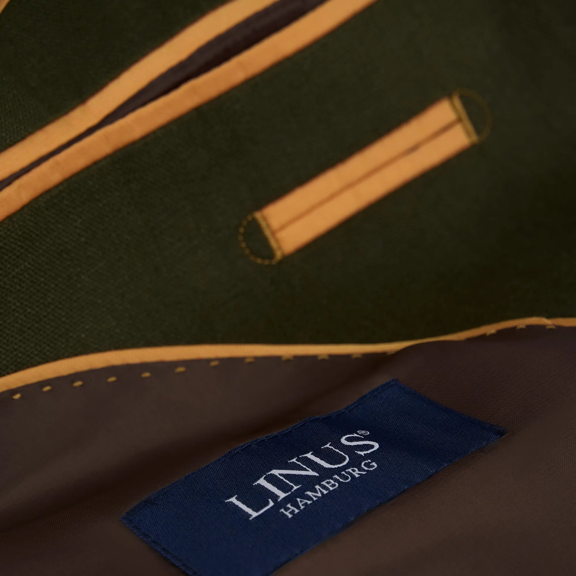 Anzug Prato mit R-Bund in Dunkelgrün dkl. grün Bild 6