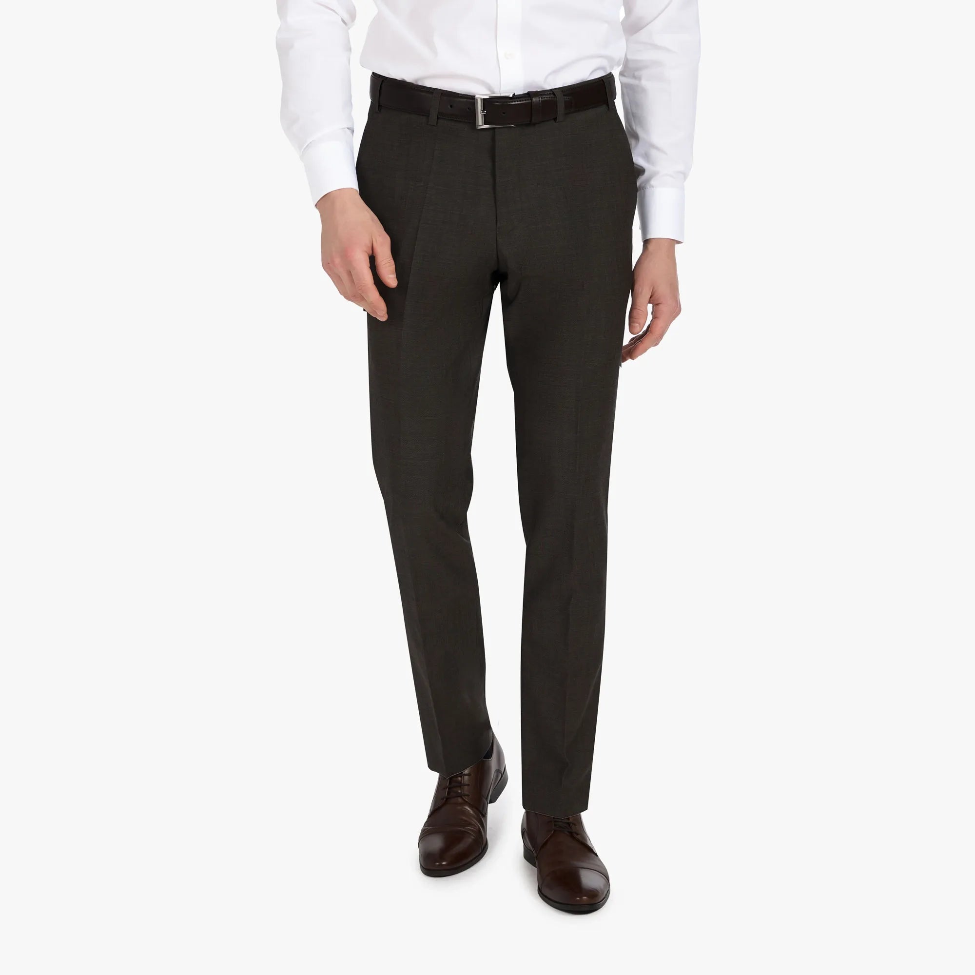 Baukastenhose Rho mit Komfortbund aus Wolle in Braun braun Bild 1