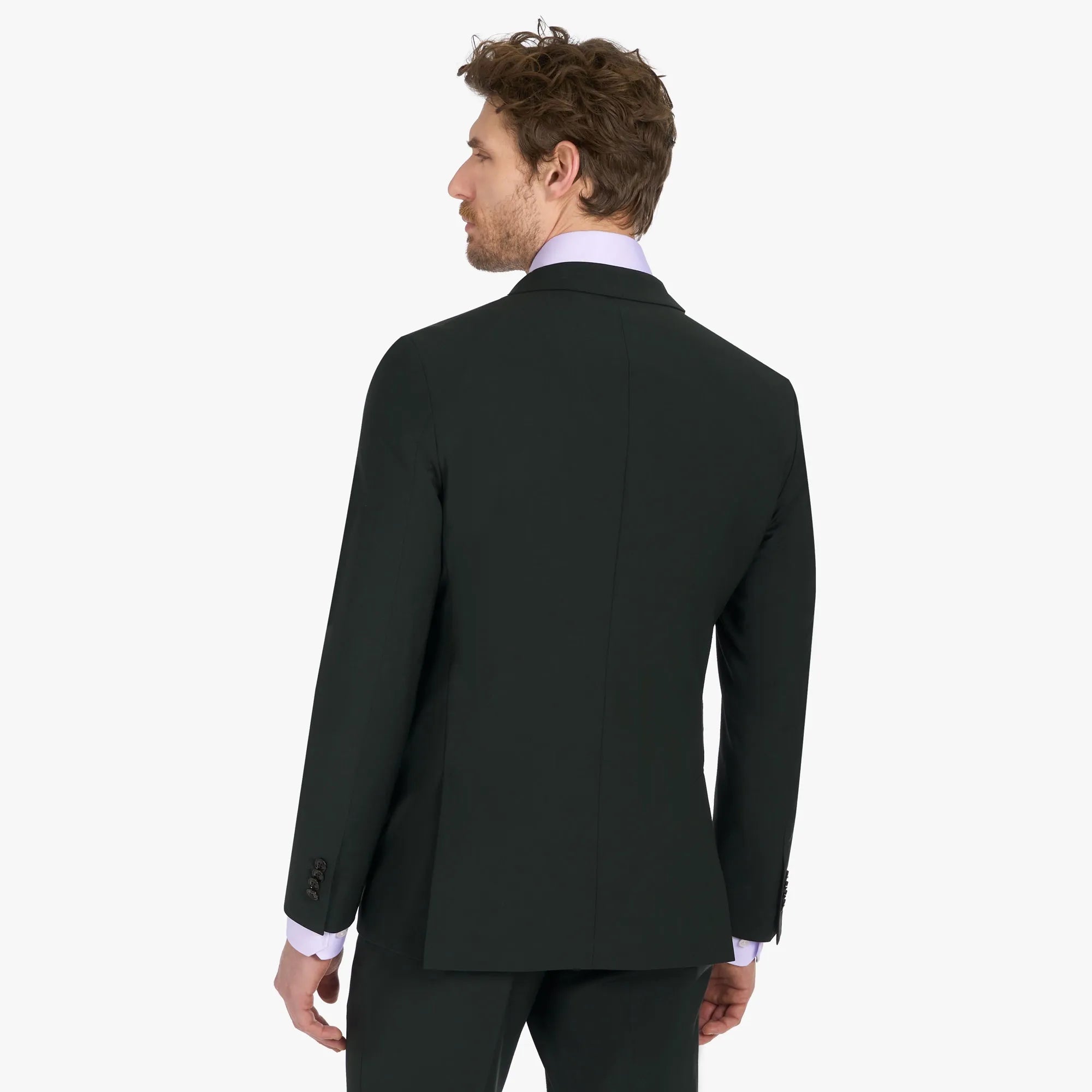 Baukastensakko Genf/D in Dunkelgrün dkl. grün Bild 2