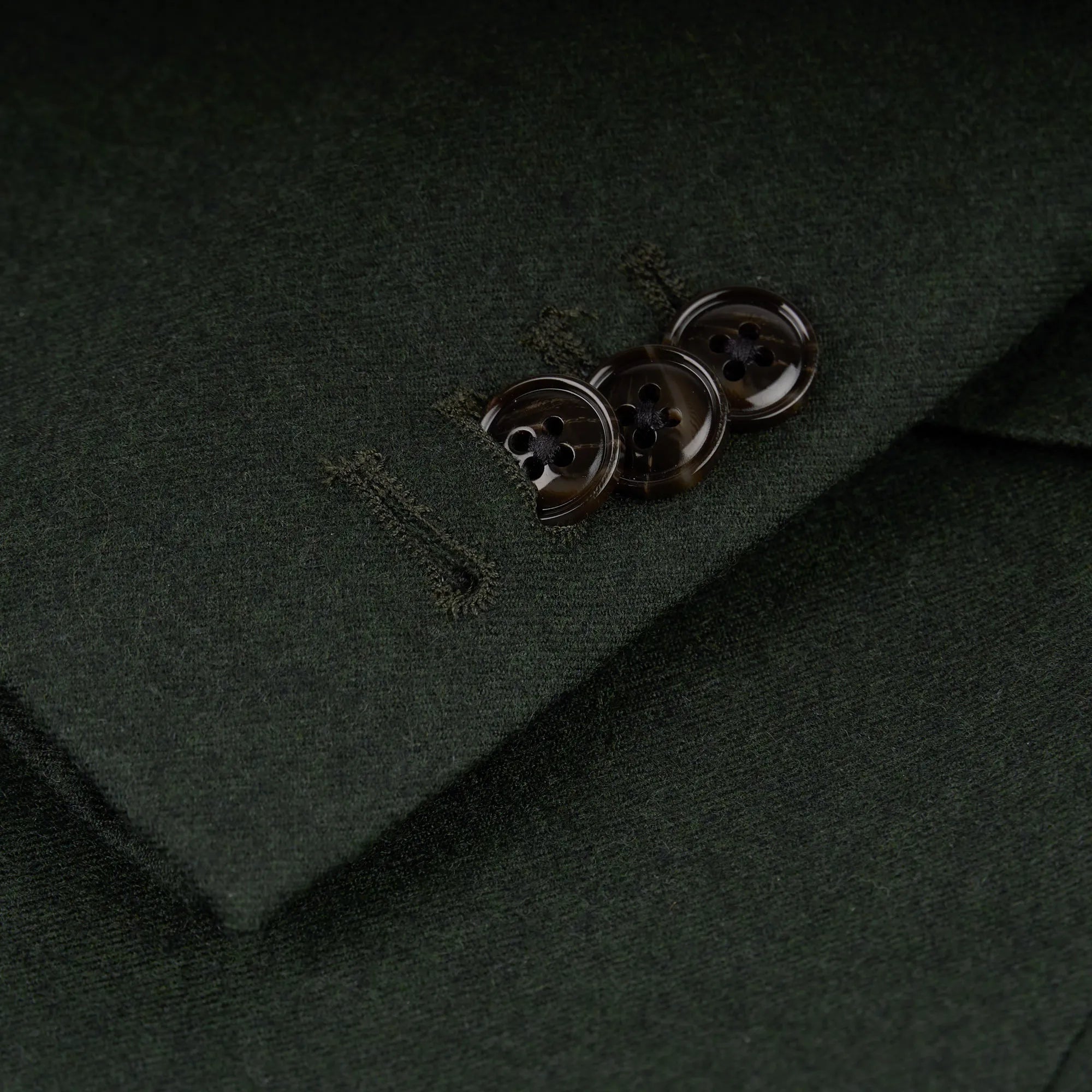 Baukastensakko Pesaro in Dunkelgrün aus Super 100`s Schurwolle dkl. grün Bild 6