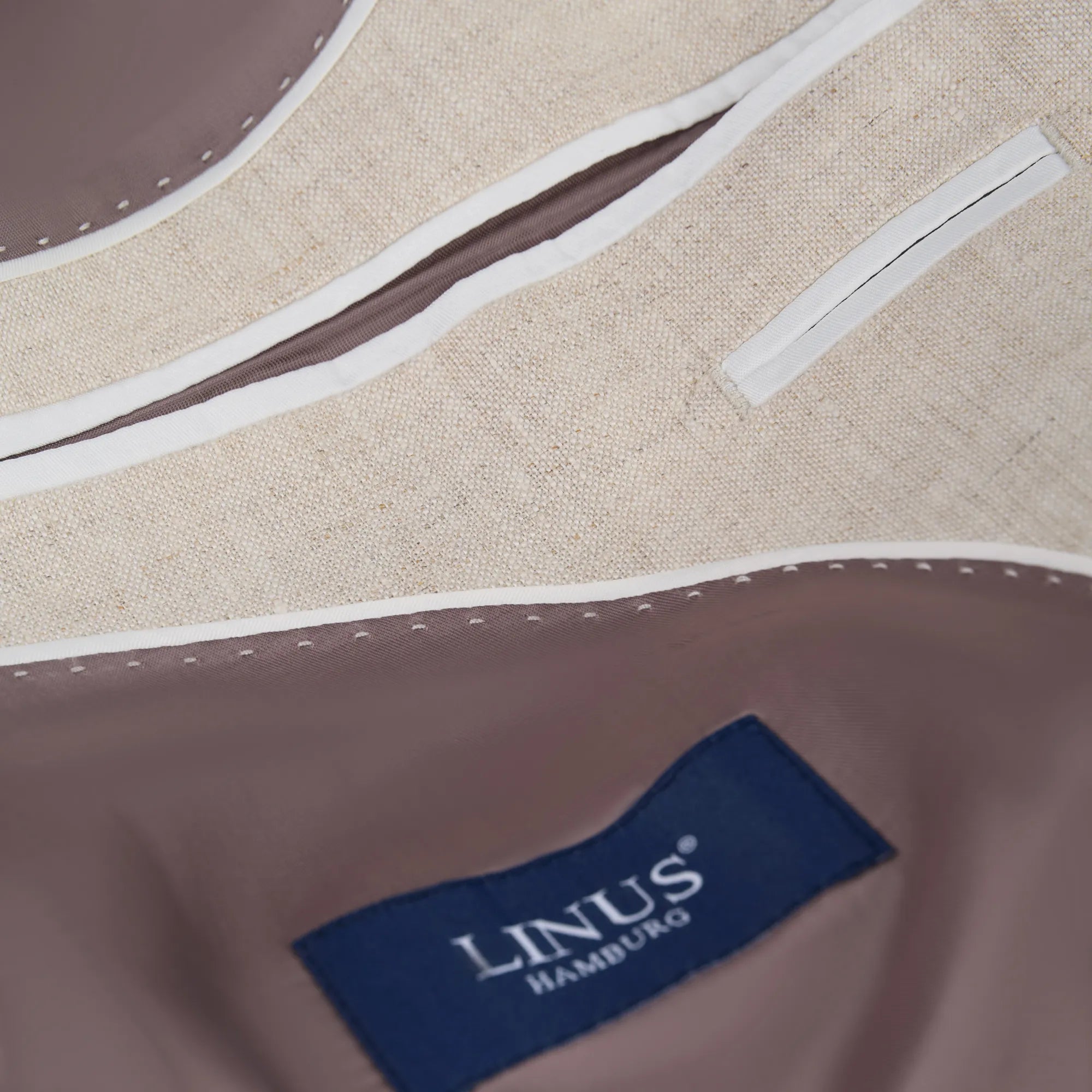 Baukastensakko Prato aus Leinen in Beige beige Bild 6