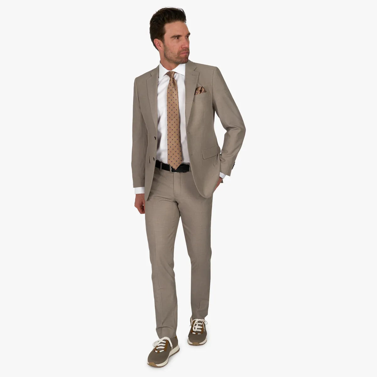 Leichter Anzug Genf in beige beige Bild 1