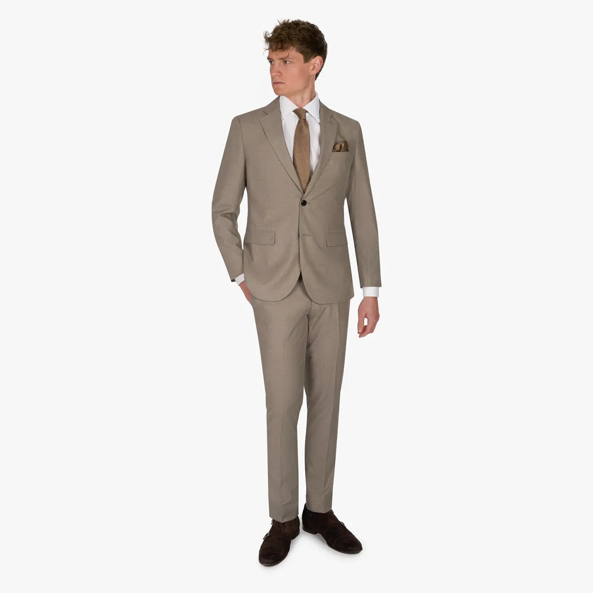 Leichter Anzug Genf in beige beige Bild 9